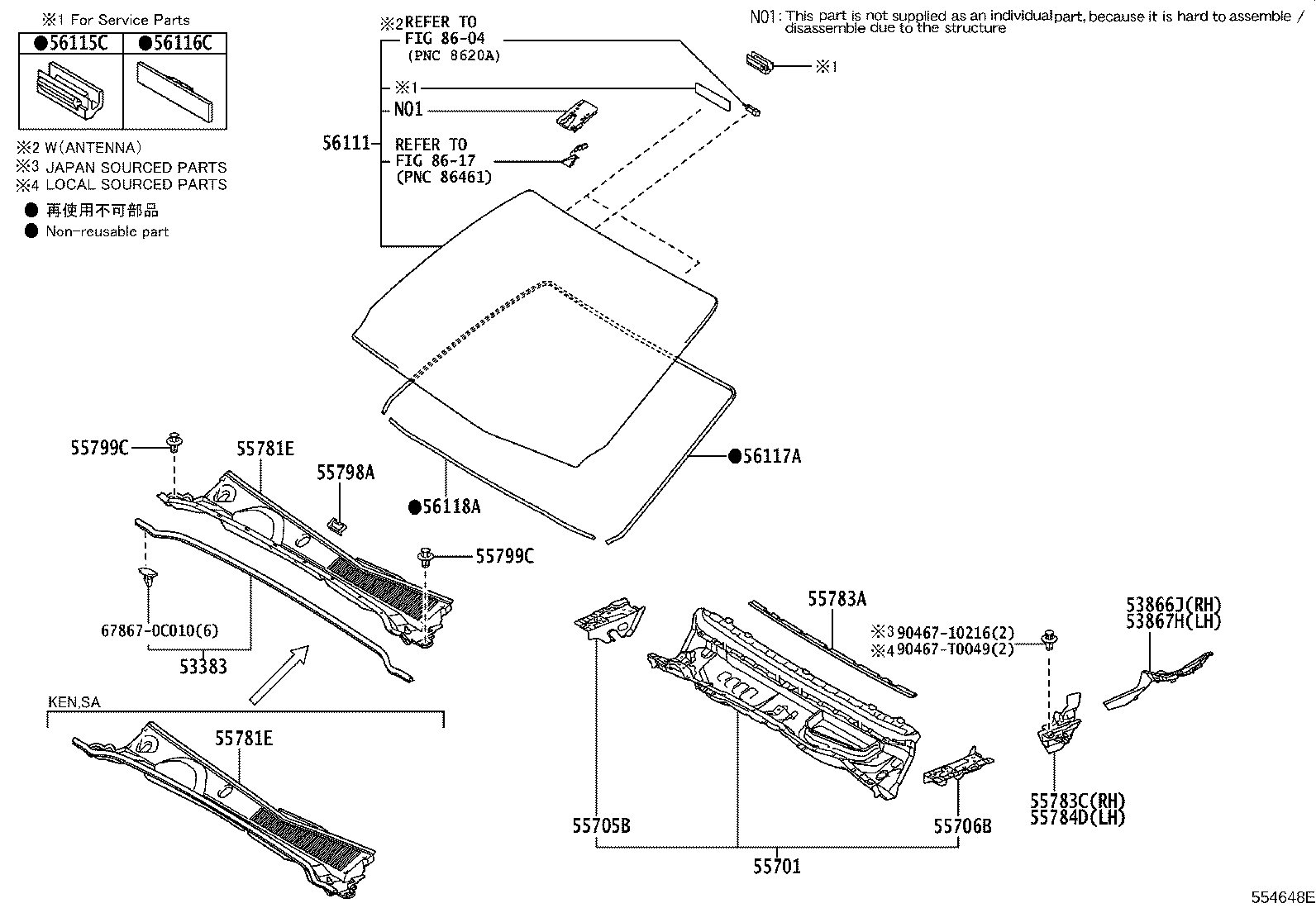 Thumbnail 2 for 56101-0KB80