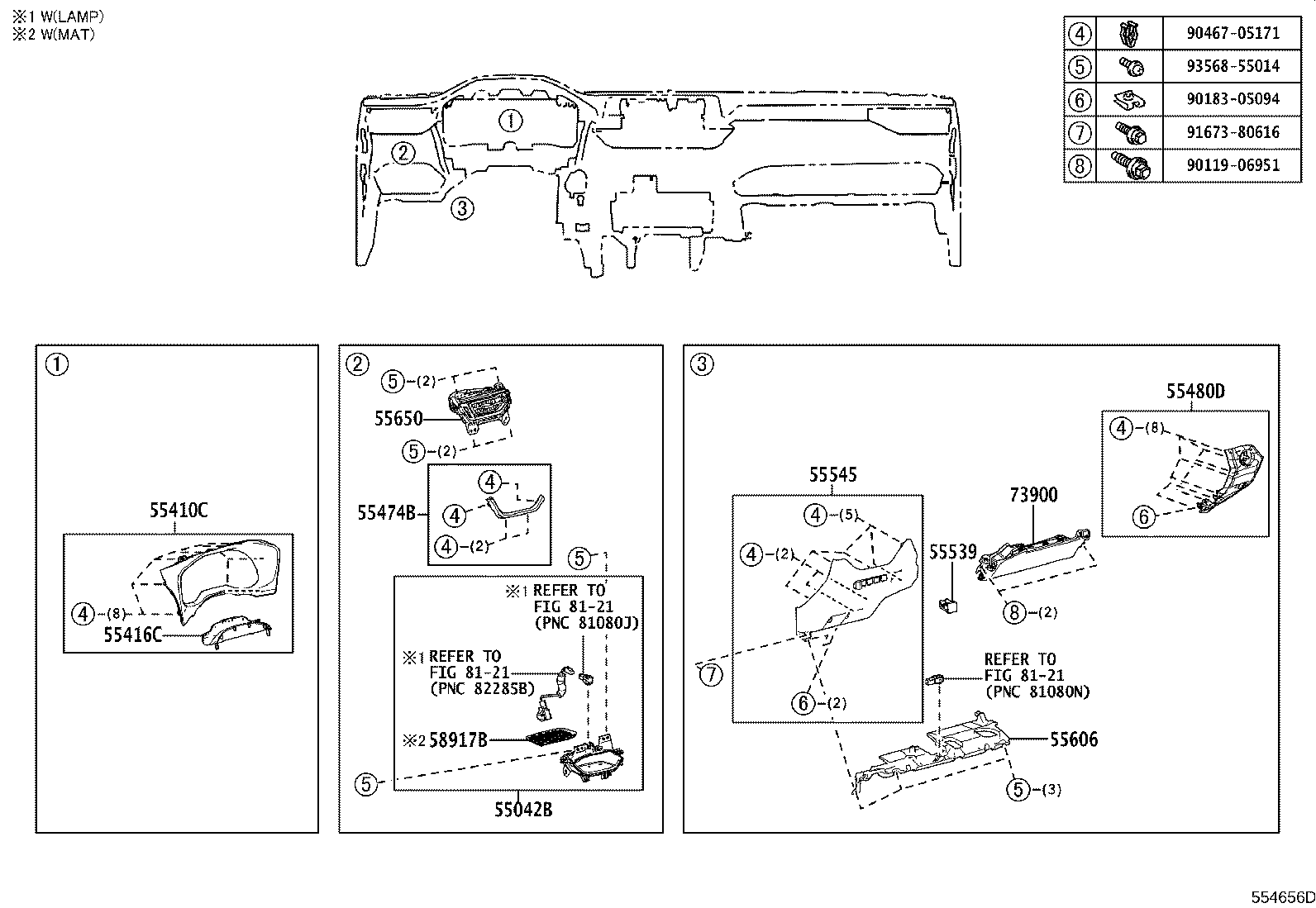 55330-42360 REINFORCEMENT ASSY, INSTRUMENT PANEL product image