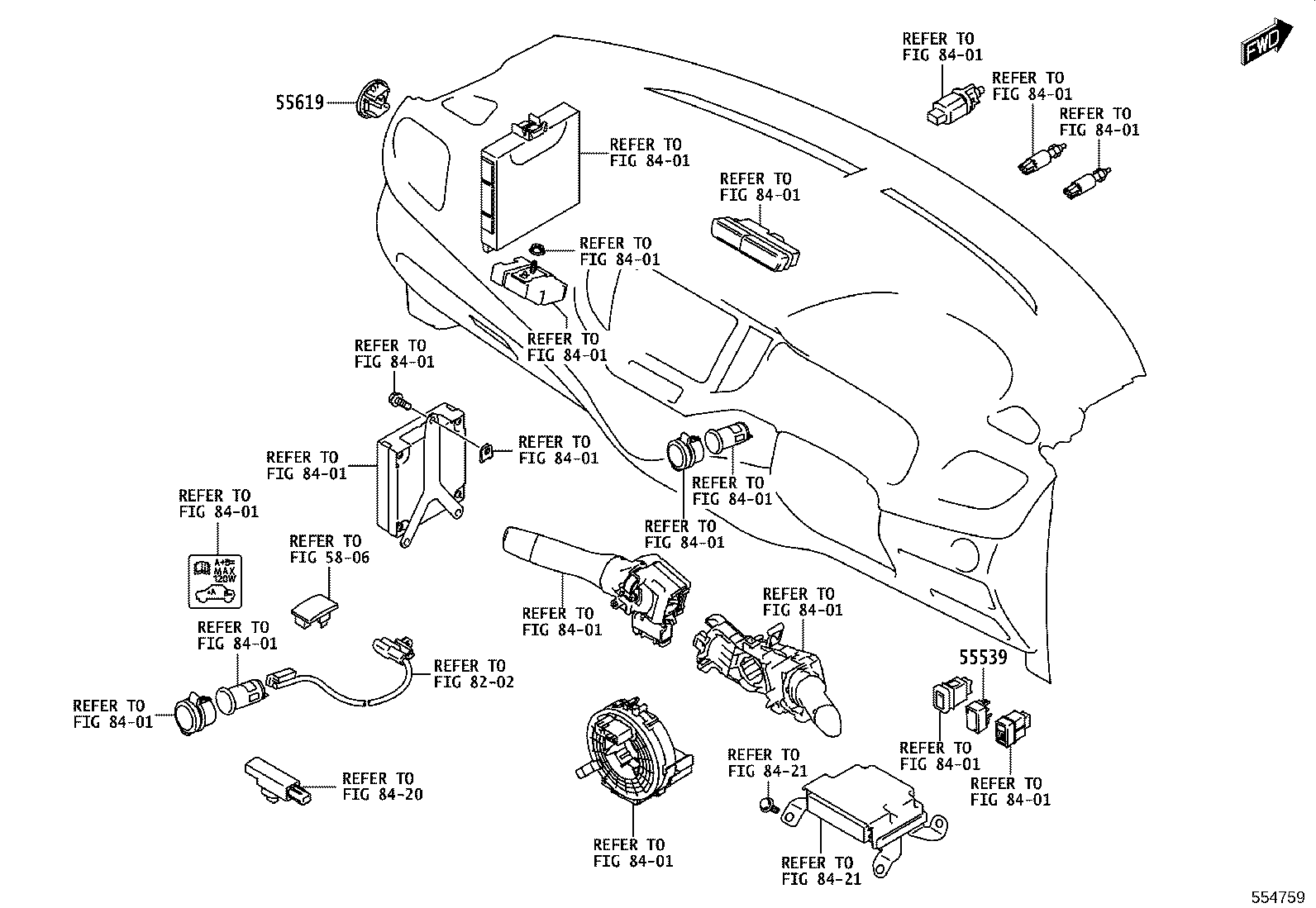 55331-WC002 REINFORCEMENT, GLOVE COMPARTMENT DOOR product image