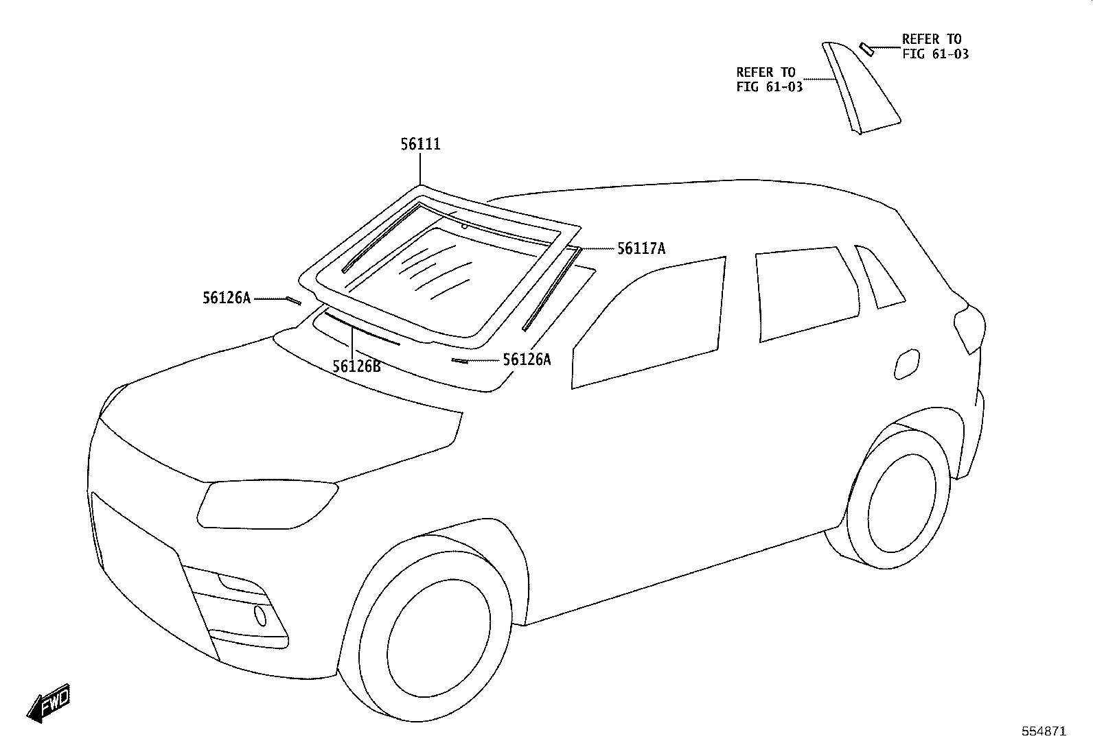 55701-WC007 PANEL SUB-ASSY, COWL TOP, OUTER product image