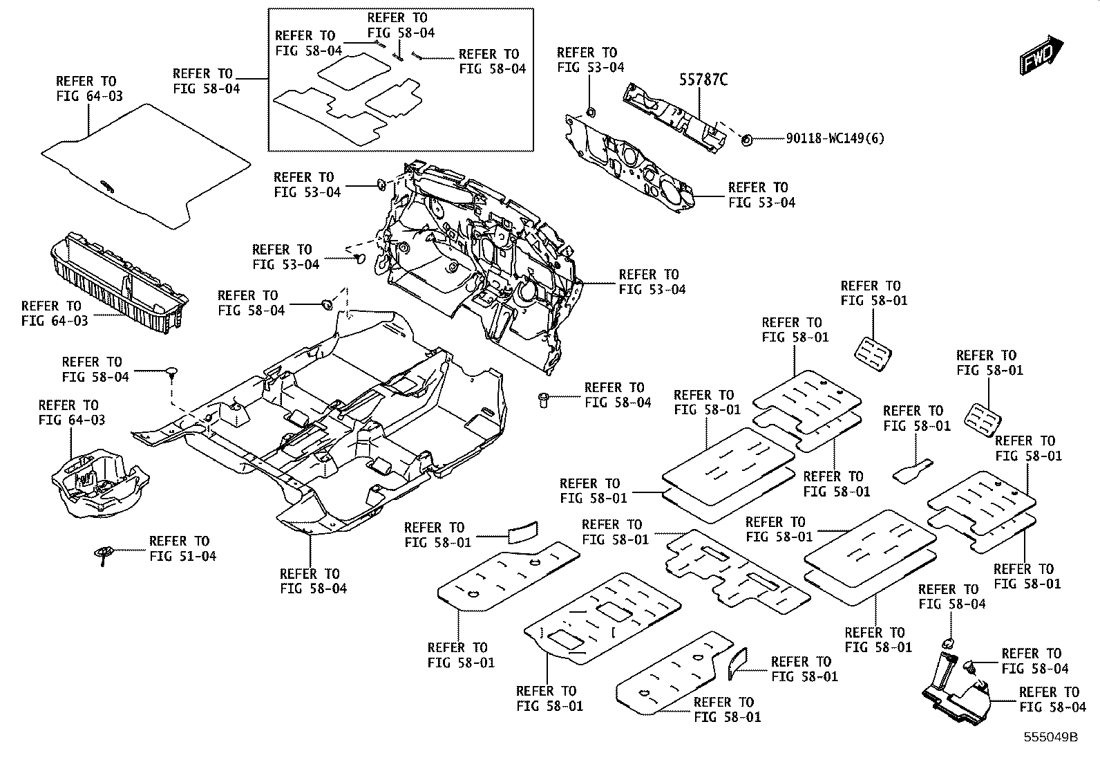 55706-WC003 PANEL, COWL TOP SIDE, LH product image