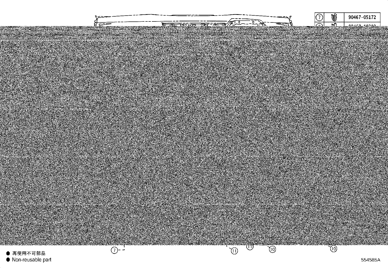 55405-58310 PANEL SUB-ASSY, INSTRUMENT CLUSTER FINISH, CENTER product image