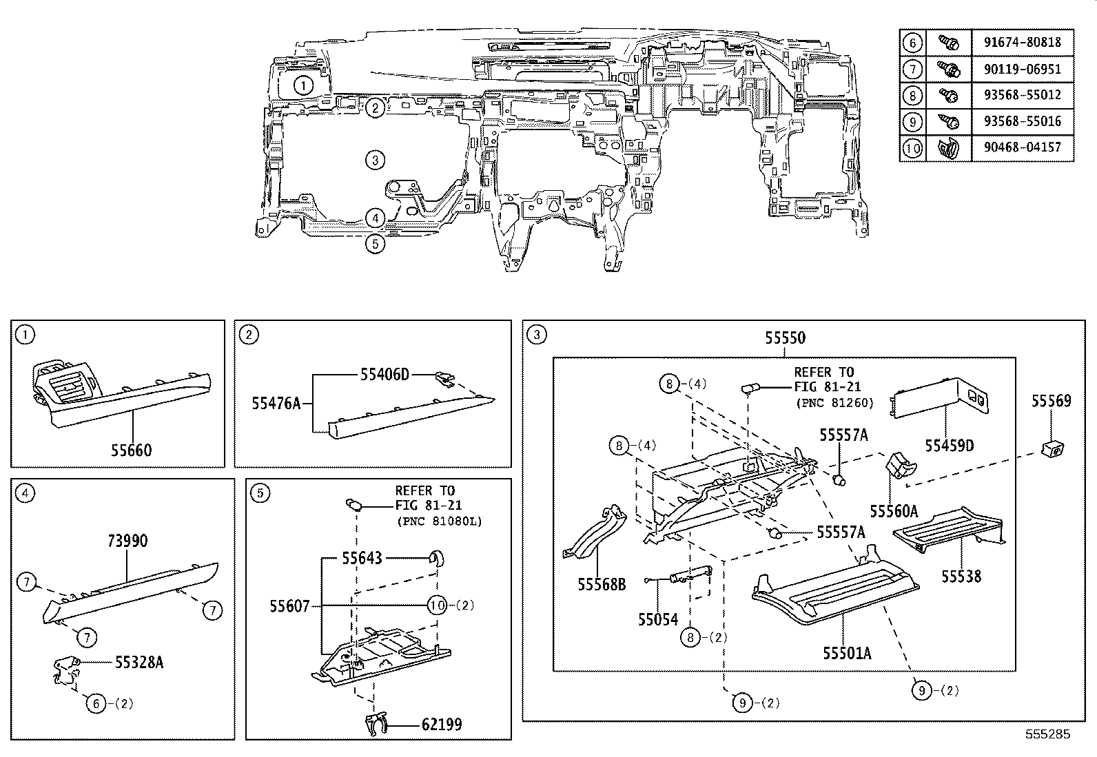 62199-48010 HOLDER, FUSEE product image