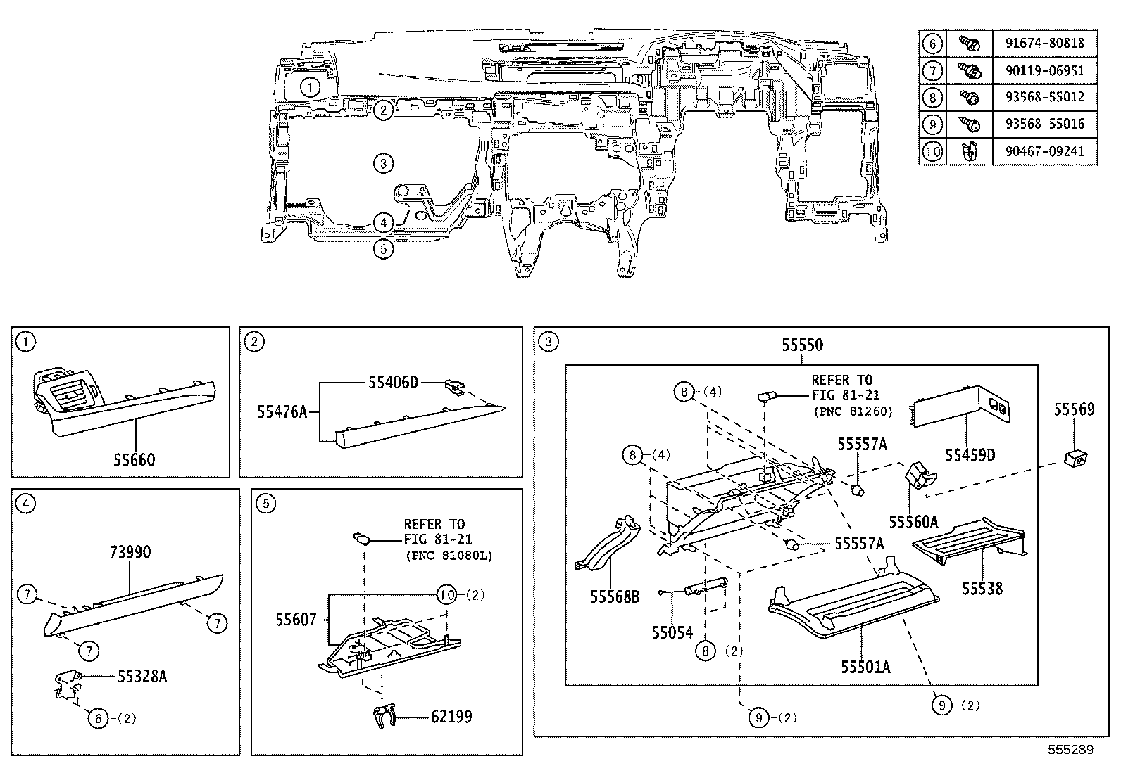 62199-48010 HOLDER, FUSEE product image