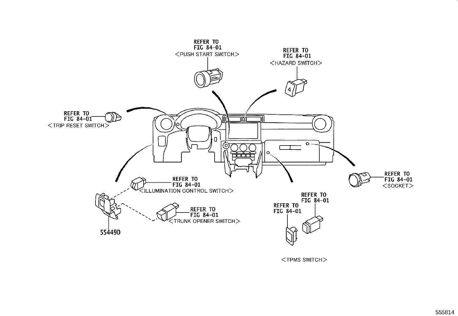 SU003-10106 REINFORCEMENT ASSY, INSTRUMENT PANEL product image
