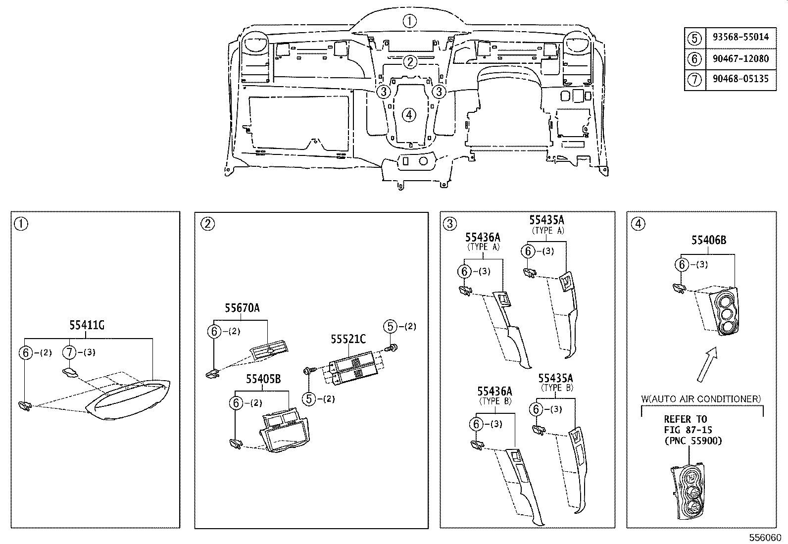 82140-52020 WIRE ASSY, INSTRUMENT PANEL product image
