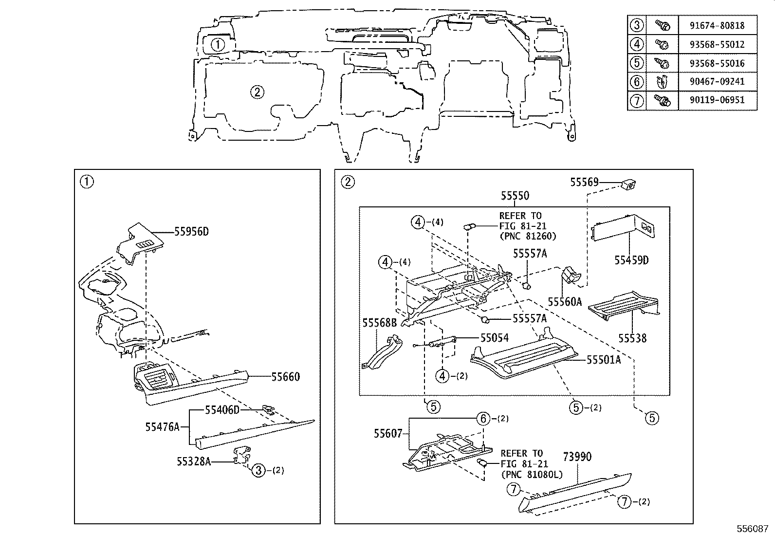 55403-76024-40 HOOD SUB-ASSY, METER product image