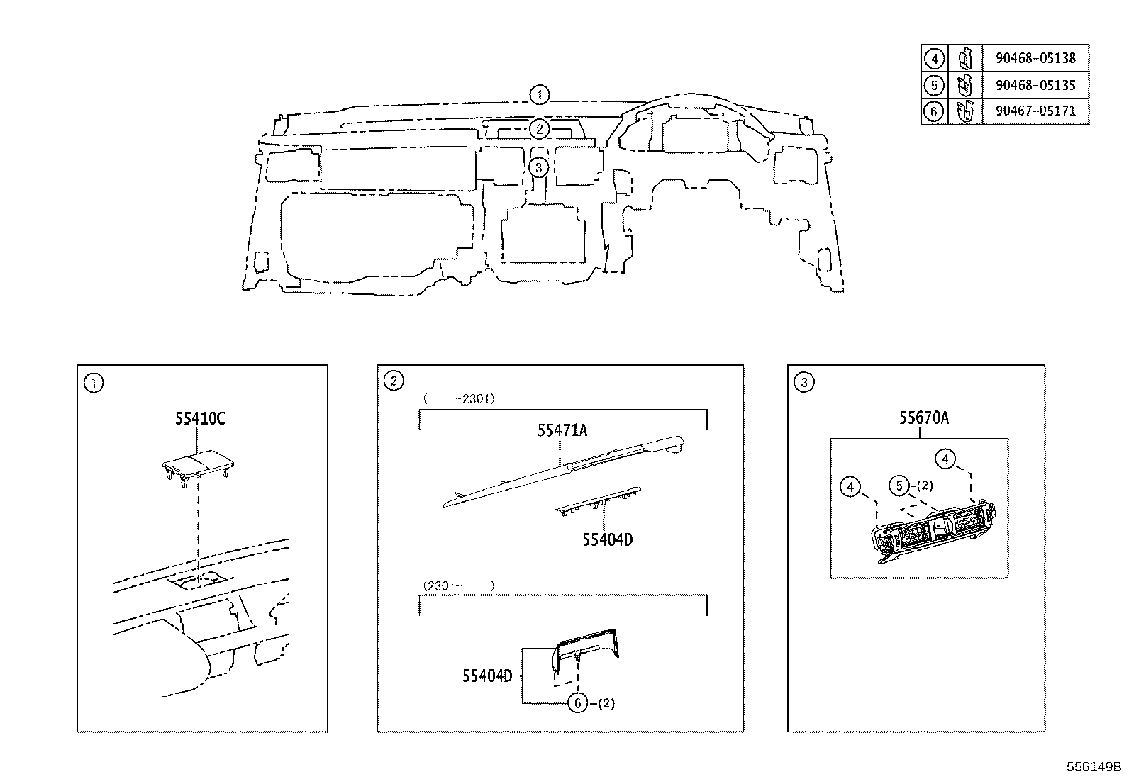 55403-53100-41 HOOD SUB-ASSY, METER product image