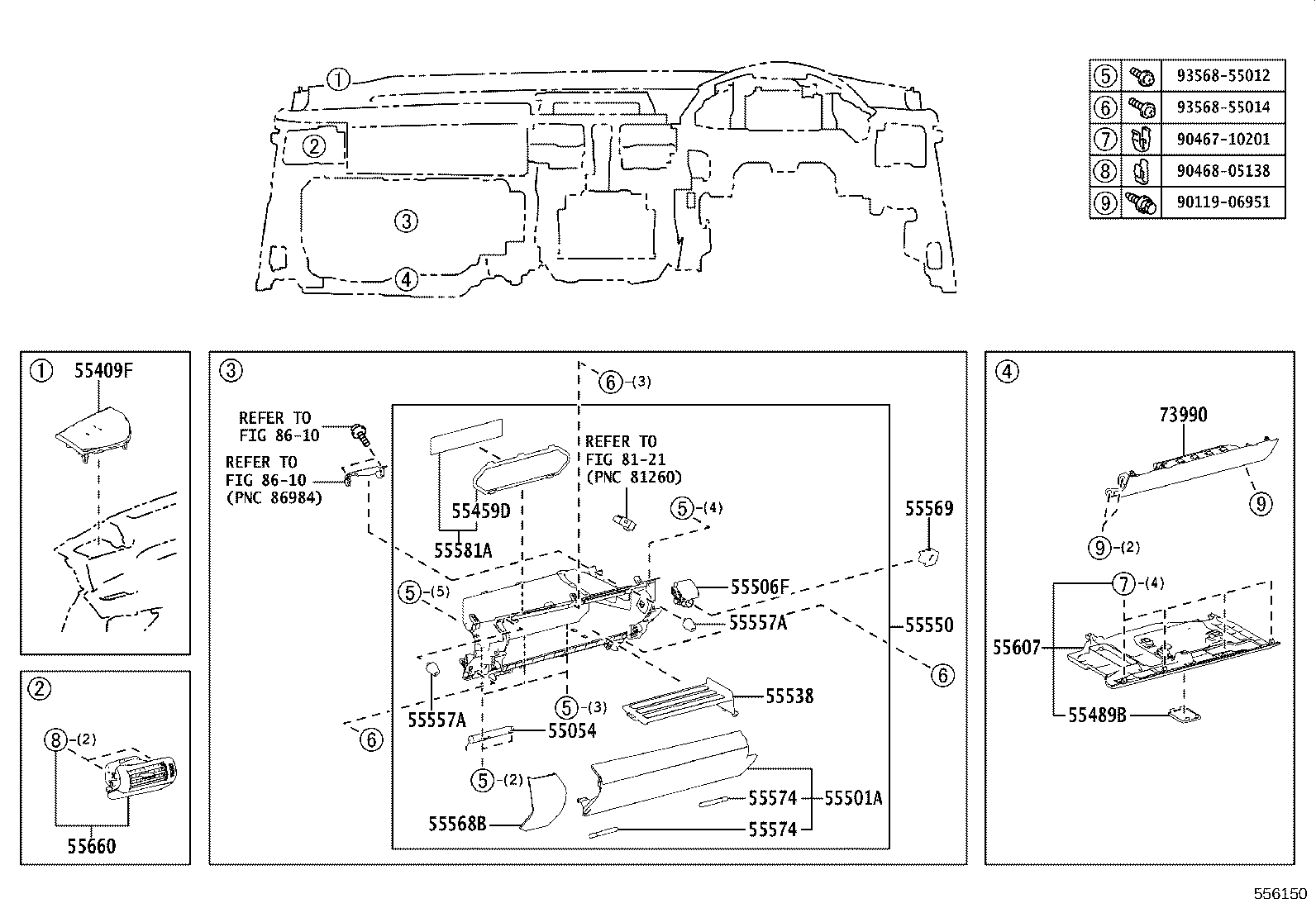55403-53100-41 HOOD SUB-ASSY, METER product image