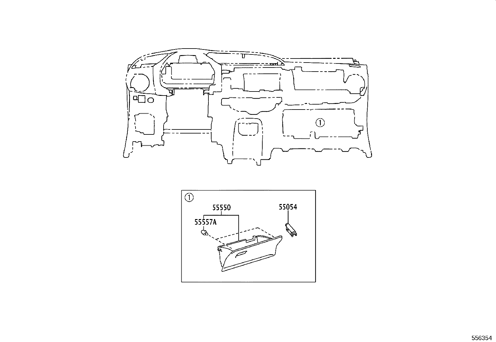 86451-0D080-C0 PANEL SUB-ASSY, INSTRUMENT CLUSTER FINISH, CENTER product image