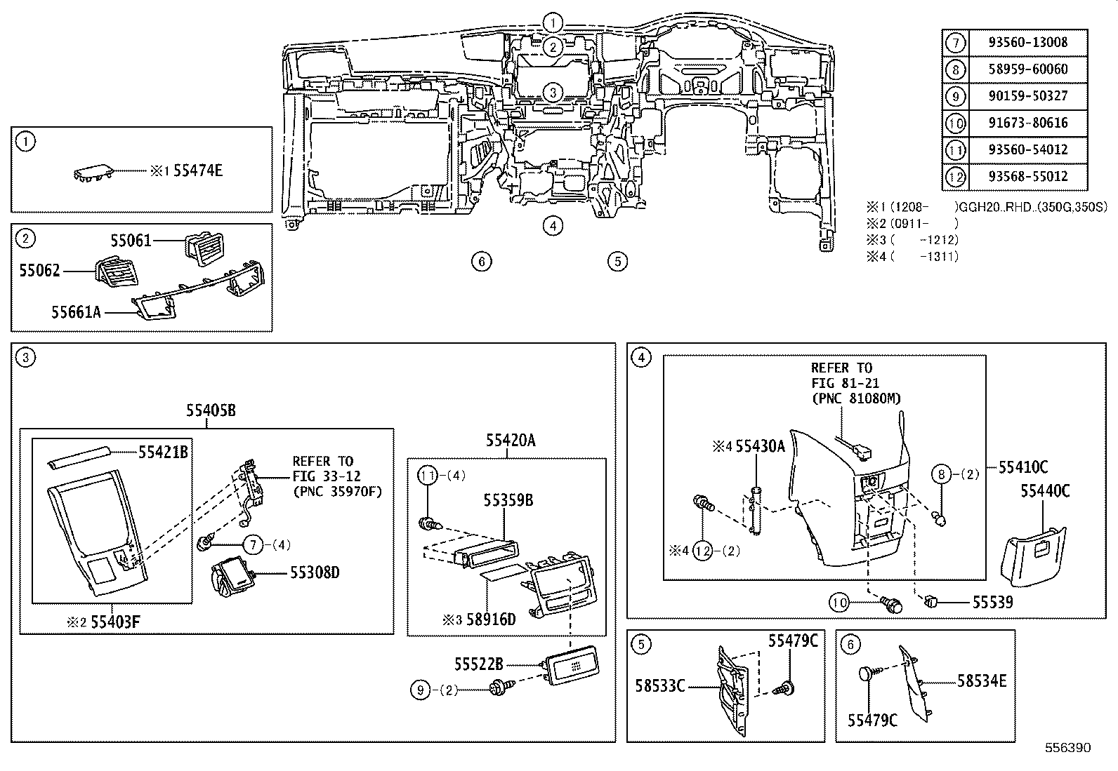 82140-58010 WIRE ASSY, INSTRUMENT PANEL product image