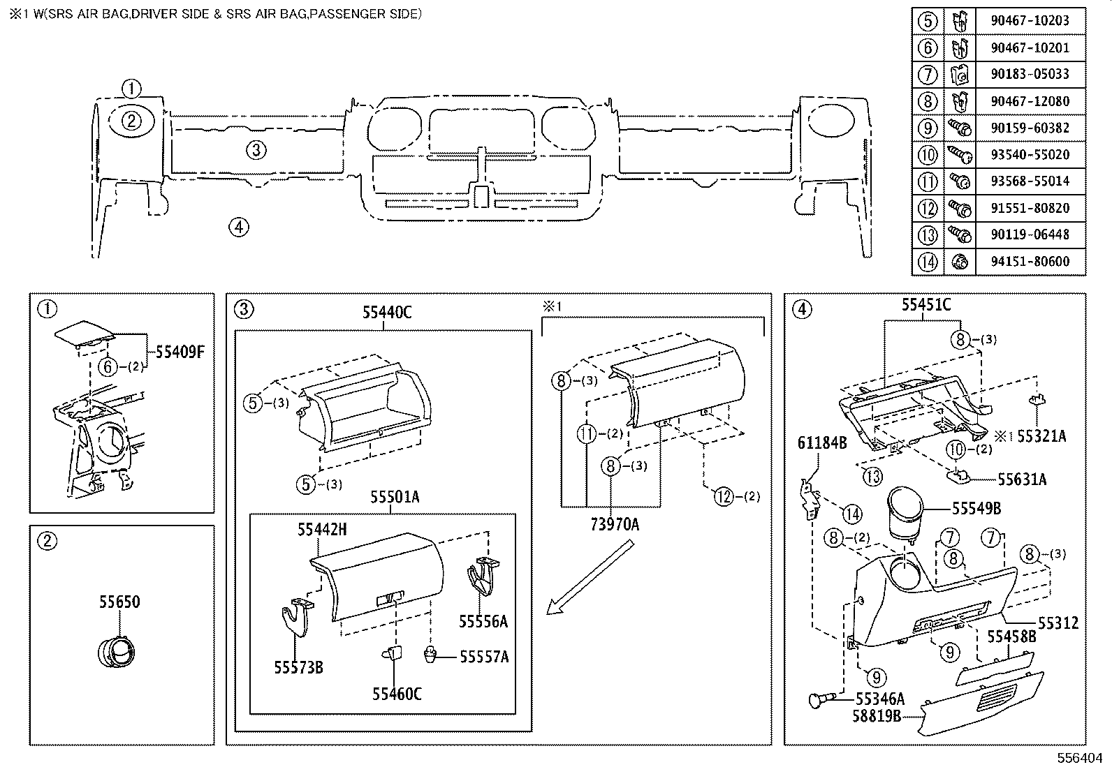 45288-37010 PLATE, STEERING COLUMN COVER product image