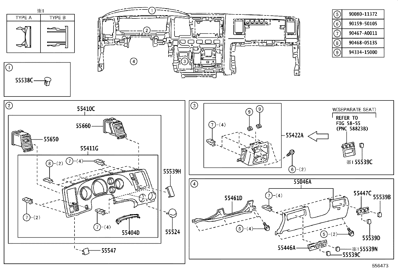 69065-0C020 CYLINDER SUB-ASSY, AIR BAG CUT OFF SW product image