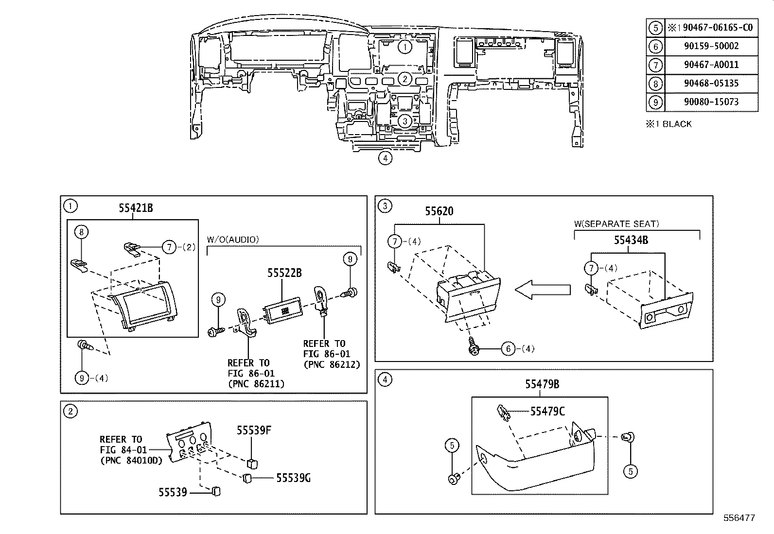 69065-0C020 CYLINDER SUB-ASSY, AIR BAG CUT OFF SW product image