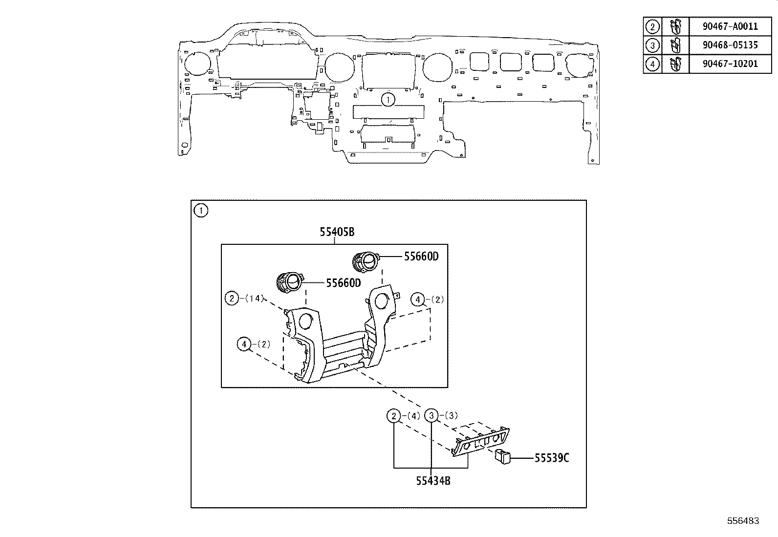 69065-0C020 CYLINDER SUB-ASSY, AIR BAG CUT OFF SW product image