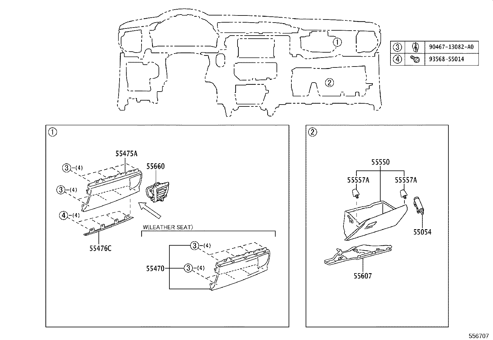 55405-YP010 PANEL SUB-ASSY, INSTRUMENT CLUSTER FINISH, CENTER product image