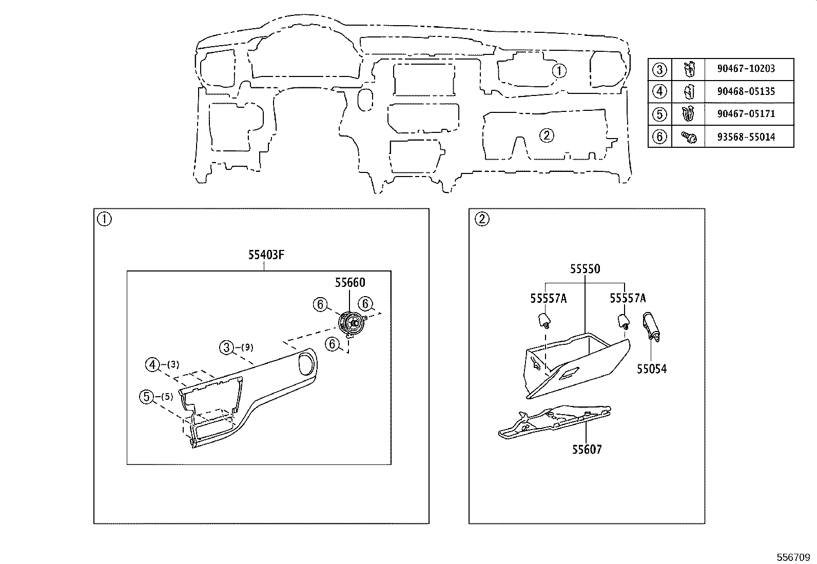 55405-YP010 PANEL SUB-ASSY, INSTRUMENT CLUSTER FINISH, CENTER product image