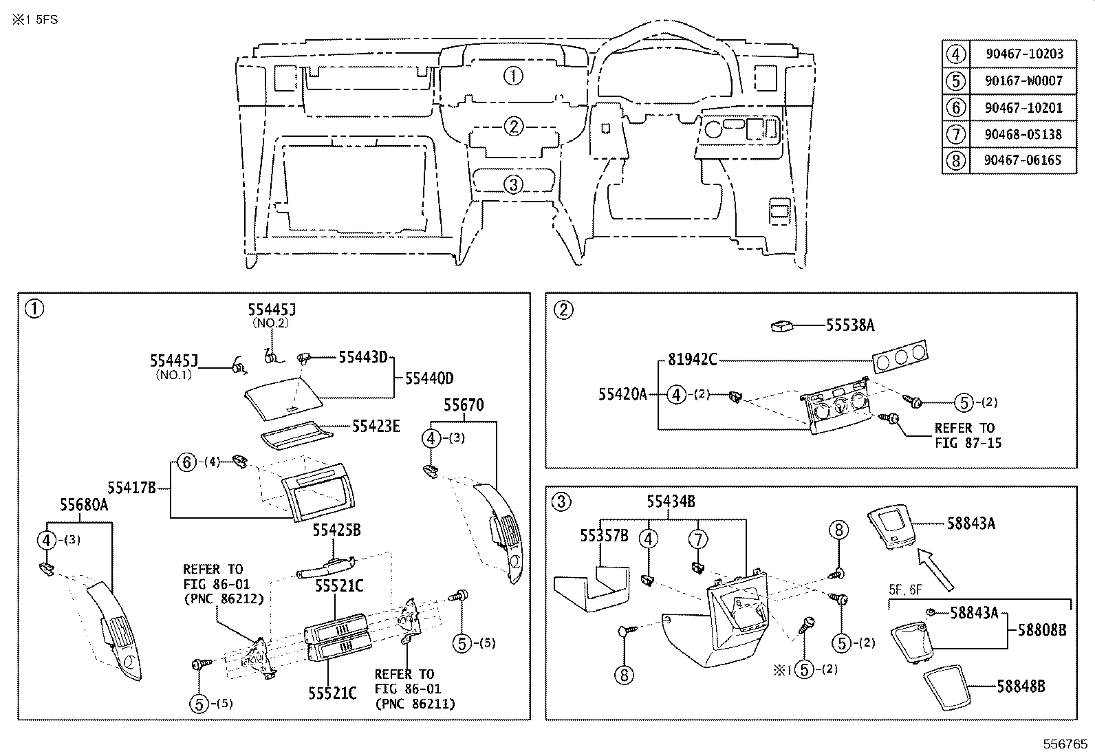 69065-64020 CYLINDER SUB-ASSY, AIR BAG CUT OFF SW product image