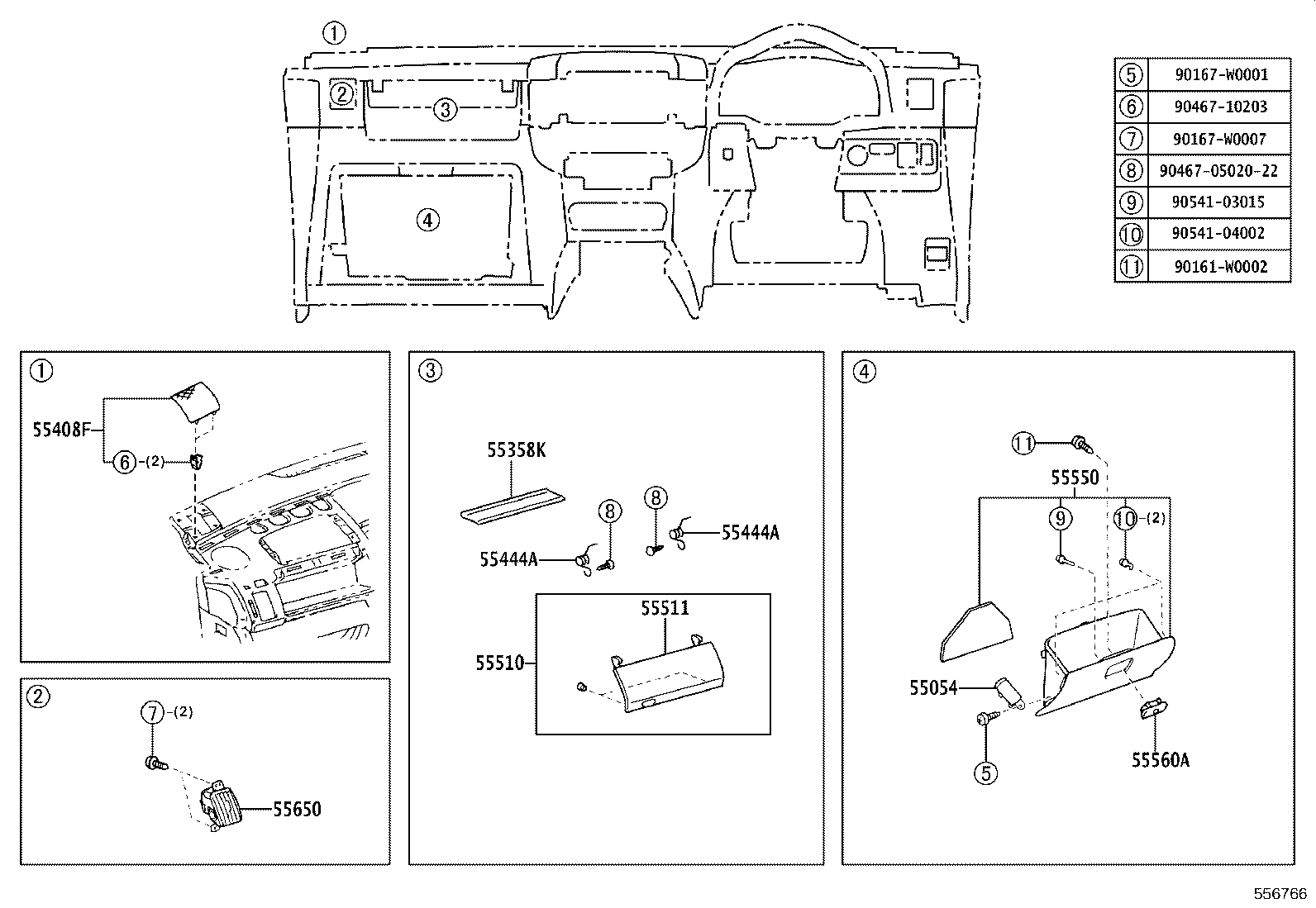 69065-64020 CYLINDER SUB-ASSY, AIR BAG CUT OFF SW product image