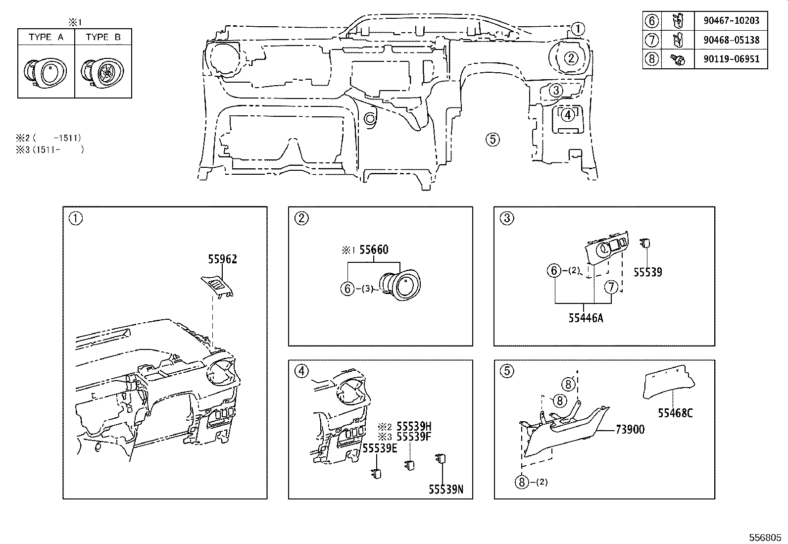 55330-52680 REINFORCEMENT ASSY, INSTRUMENT PANEL product image