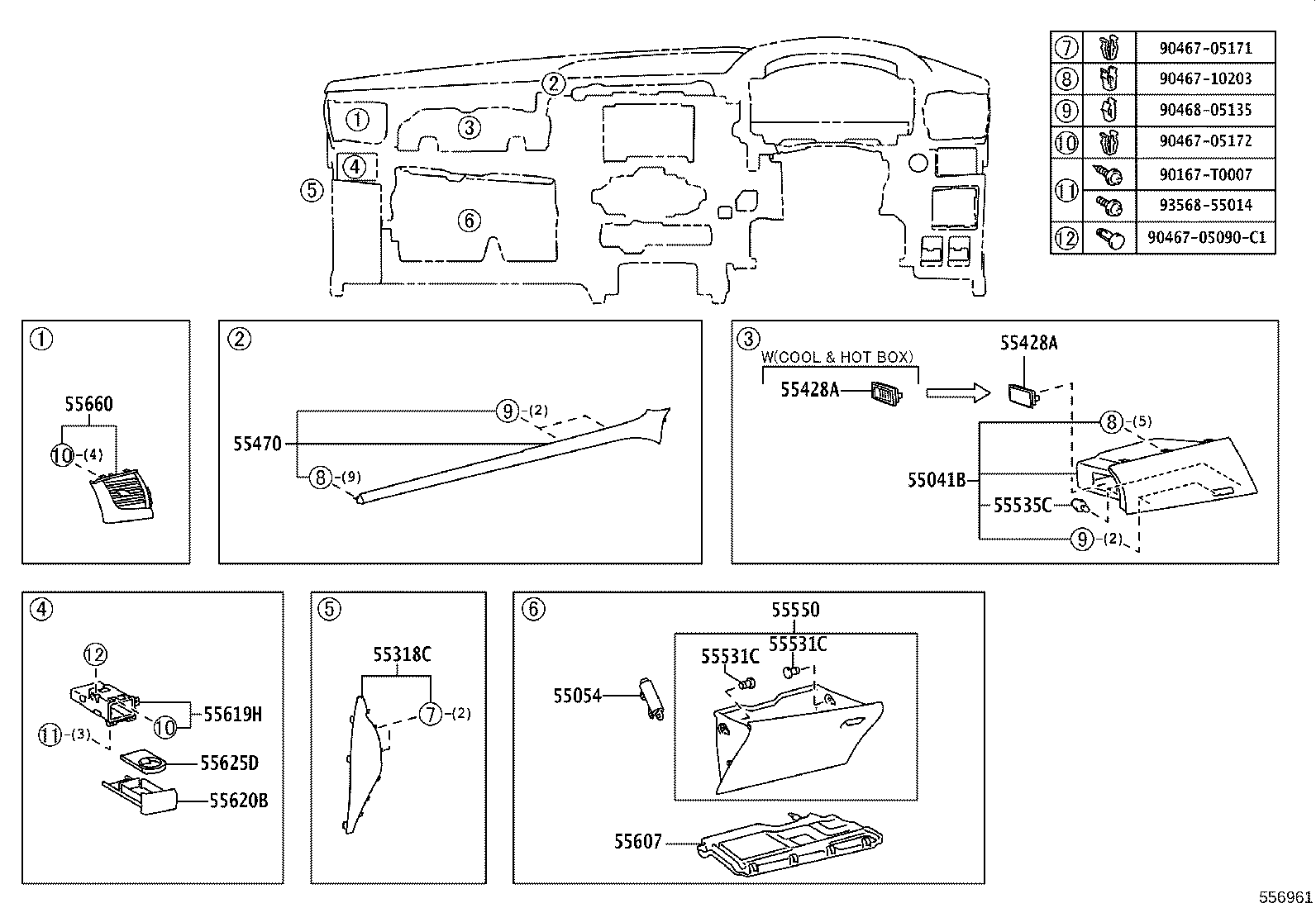 55330-KK480 REINFORCEMENT ASSY, INSTRUMENT PANEL product image