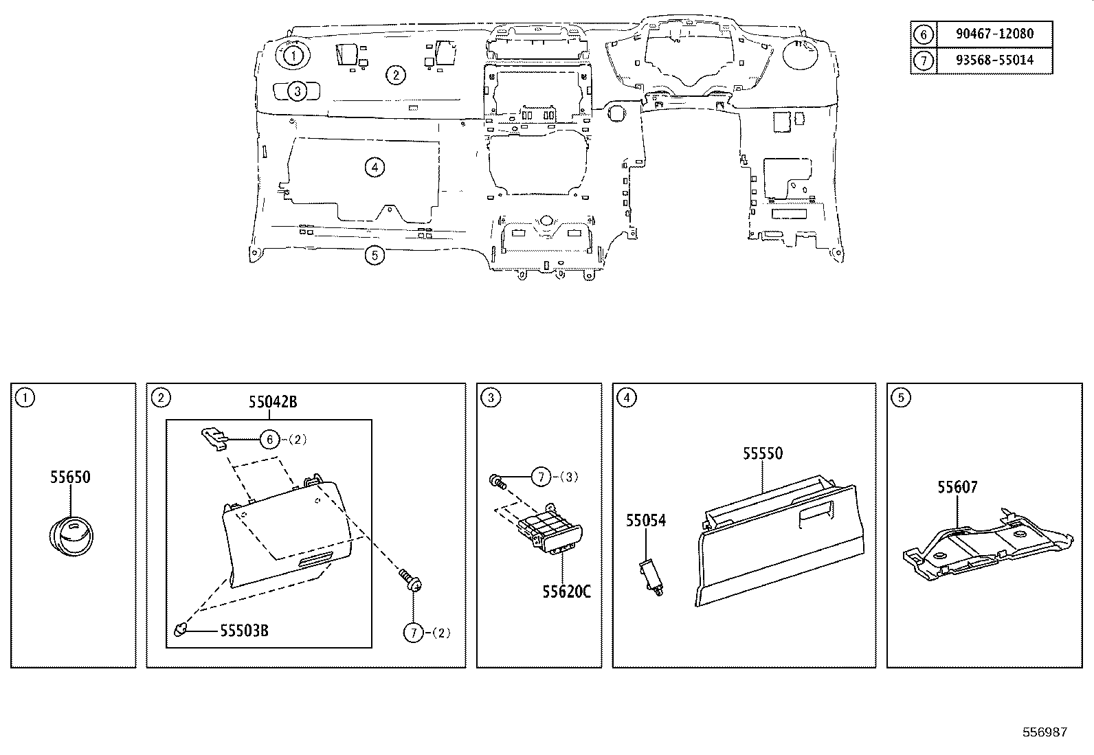 82140-52030 WIRE ASSY, INSTRUMENT PANEL product image