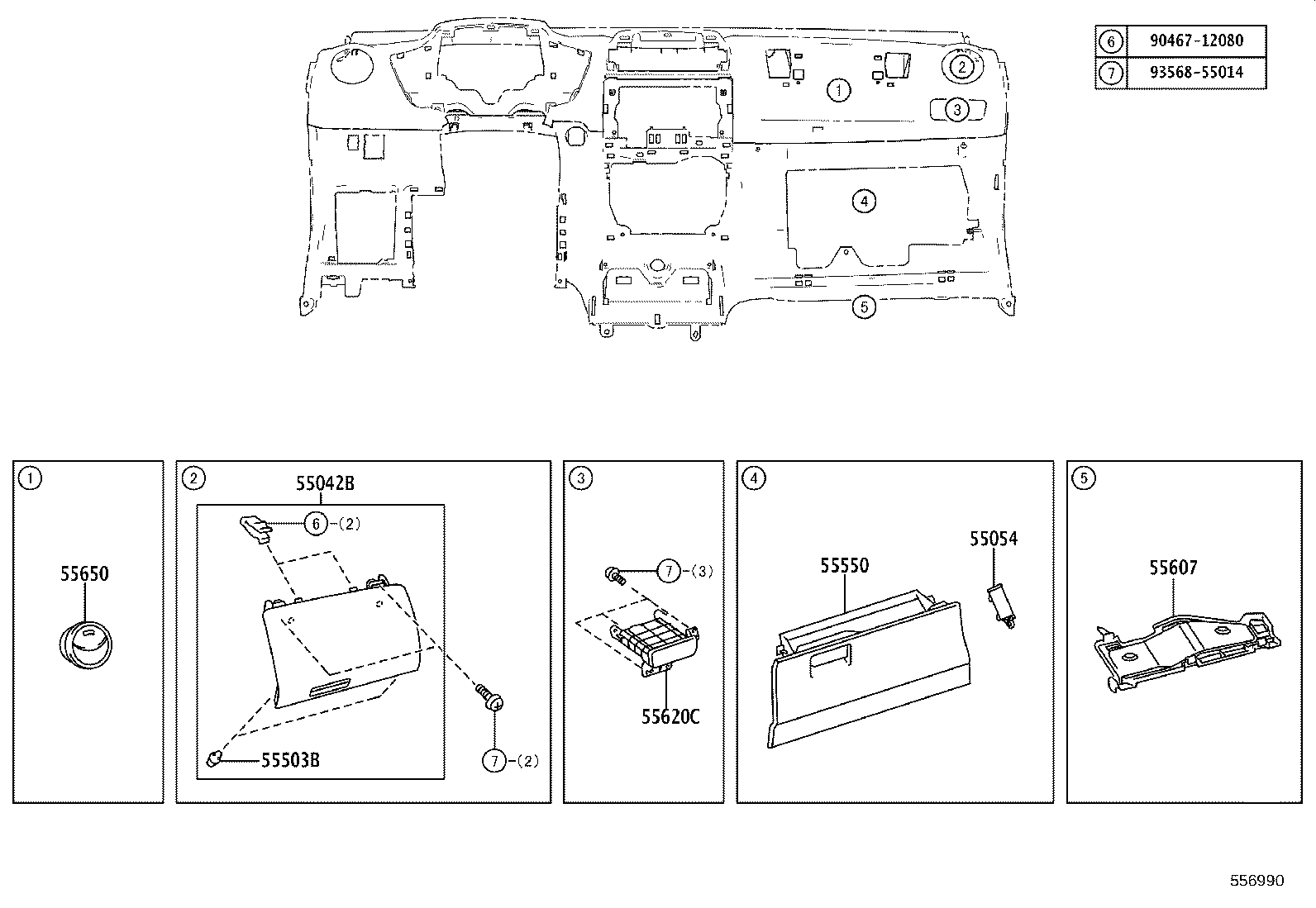 82140-52030 WIRE ASSY, INSTRUMENT PANEL product image