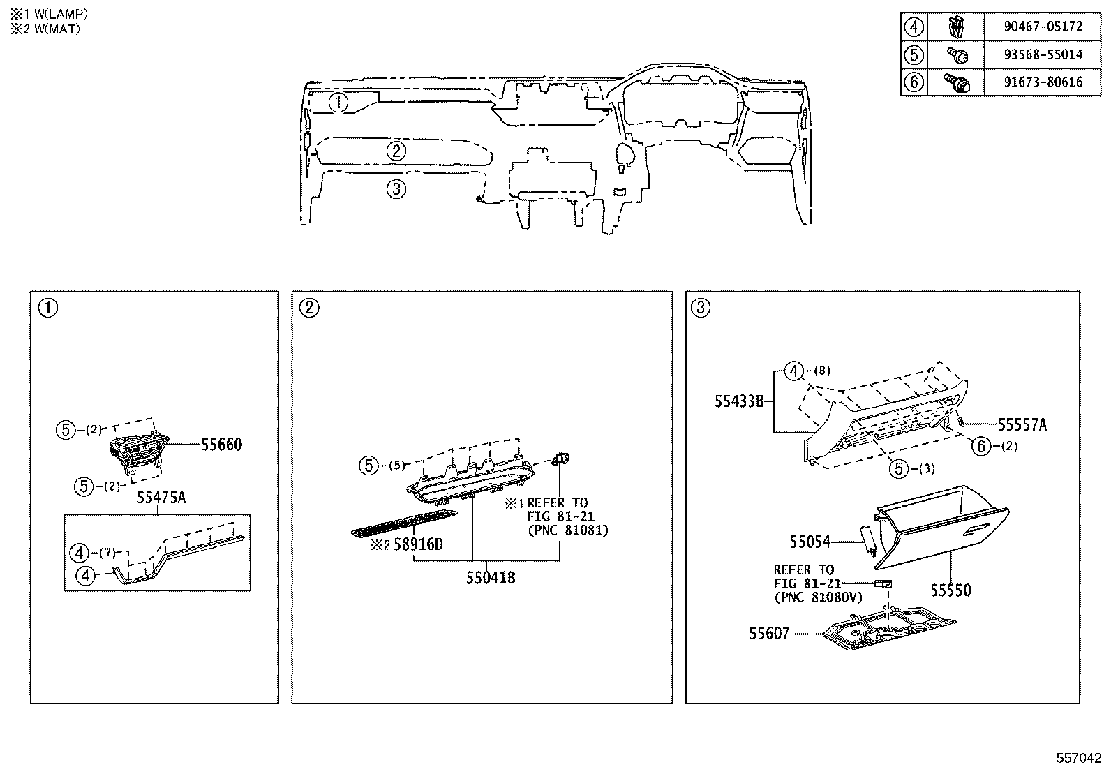 55330-42380 REINFORCEMENT ASSY, INSTRUMENT PANEL product image