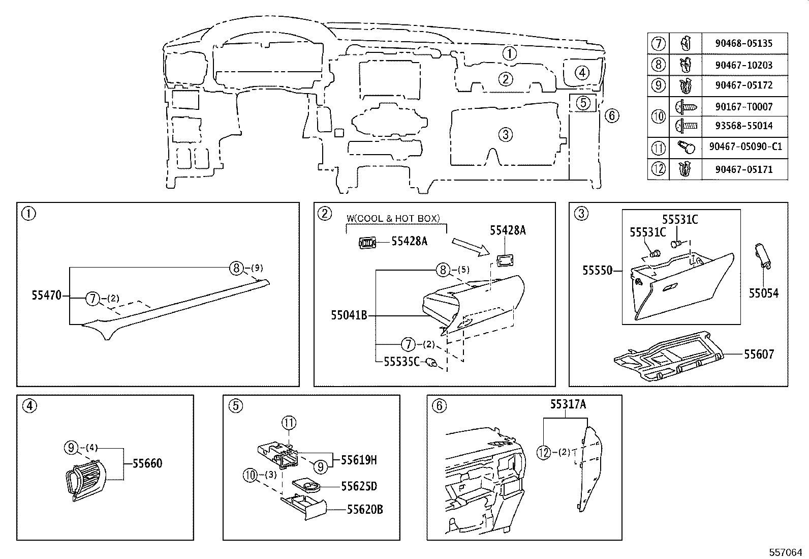 55330-KK080 REINFORCEMENT ASSY, INSTRUMENT PANEL product image