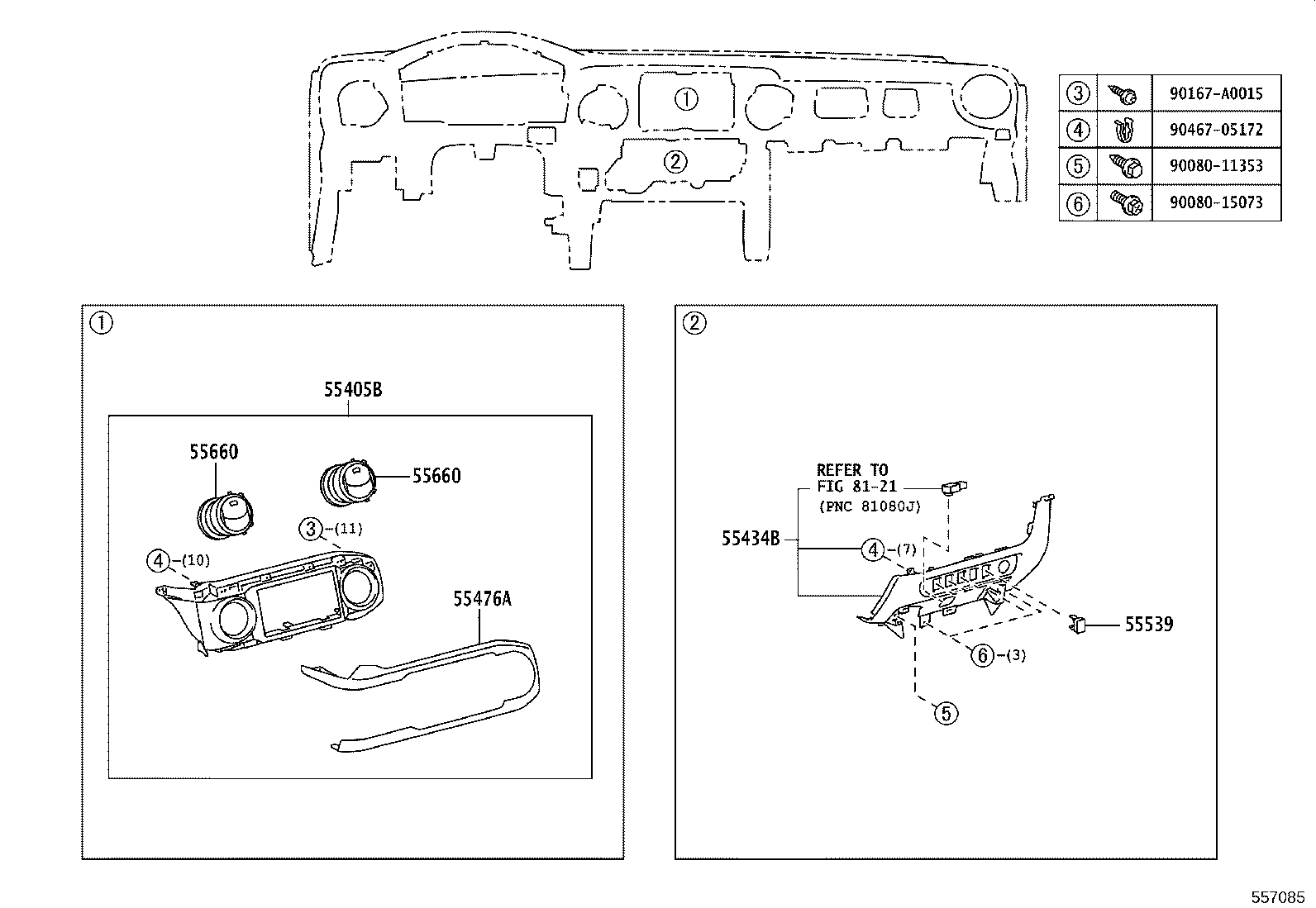 69065-0C010 CYLINDER SUB-ASSY, AIR BAG CUT OFF SW product image