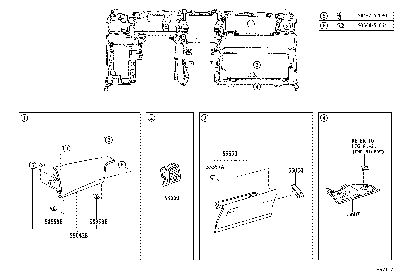 00000-00000 PANEL SUB-ASSY, INSTRUMENT CLUSTER FINISH, CENTER product image