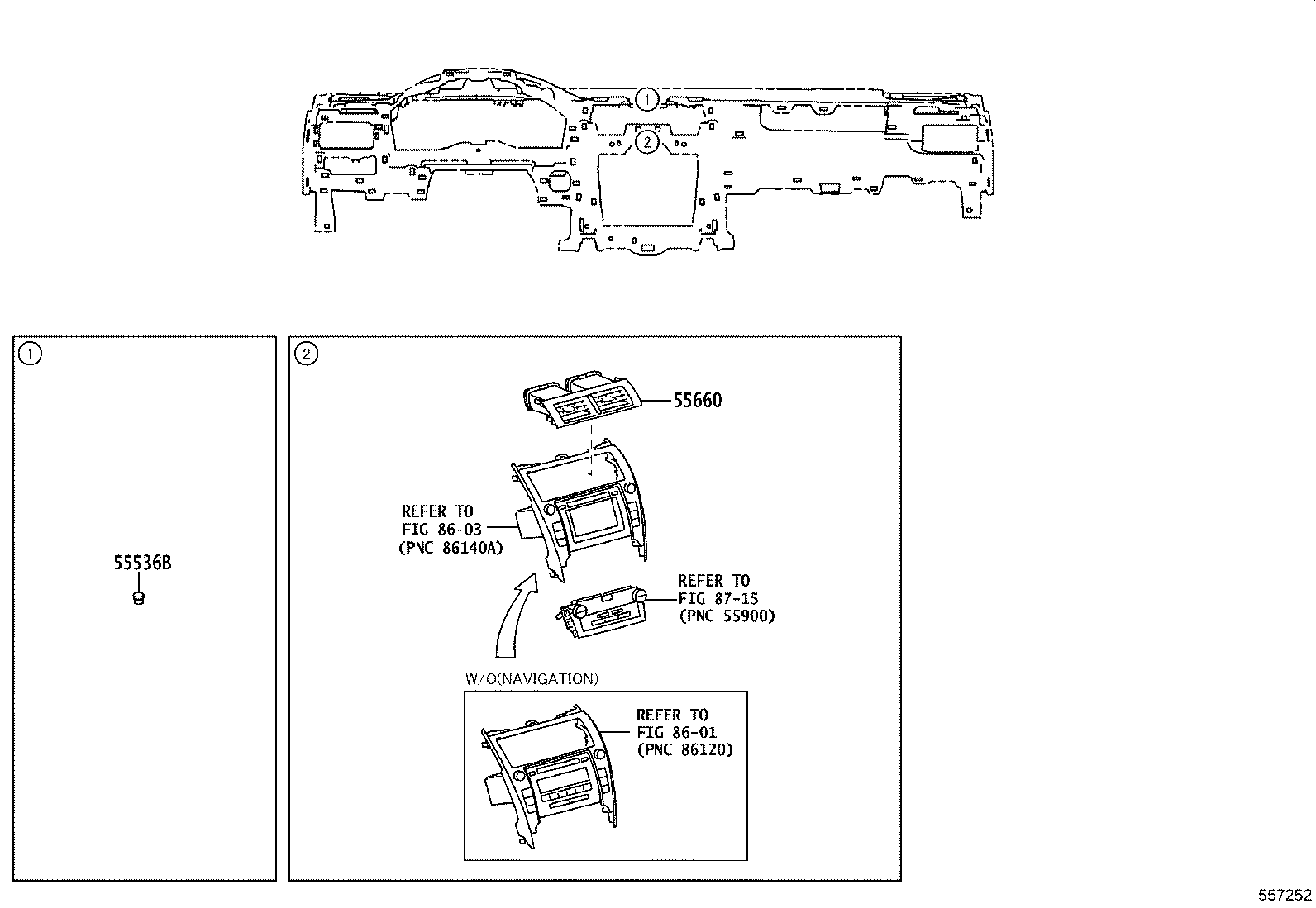 55301-06200-C0 PANEL SUB-ASSY, INSTRUMENT product image