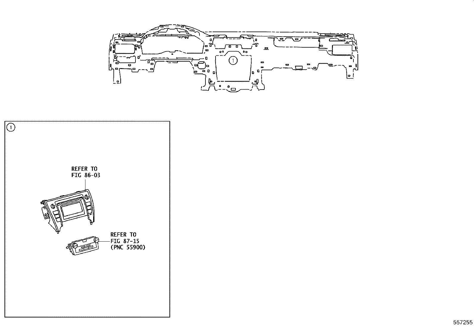 55301-06200-C0 PANEL SUB-ASSY, INSTRUMENT product image