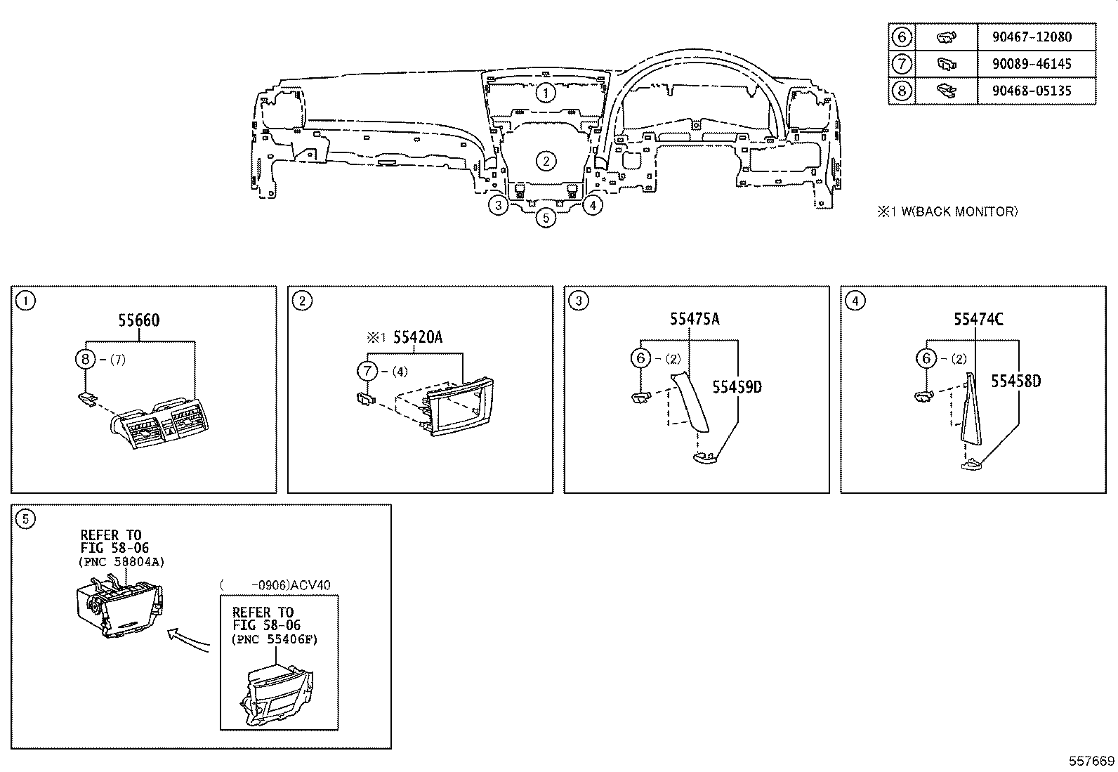 55330-06161 REINFORCEMENT ASSY, INSTRUMENT PANEL product image