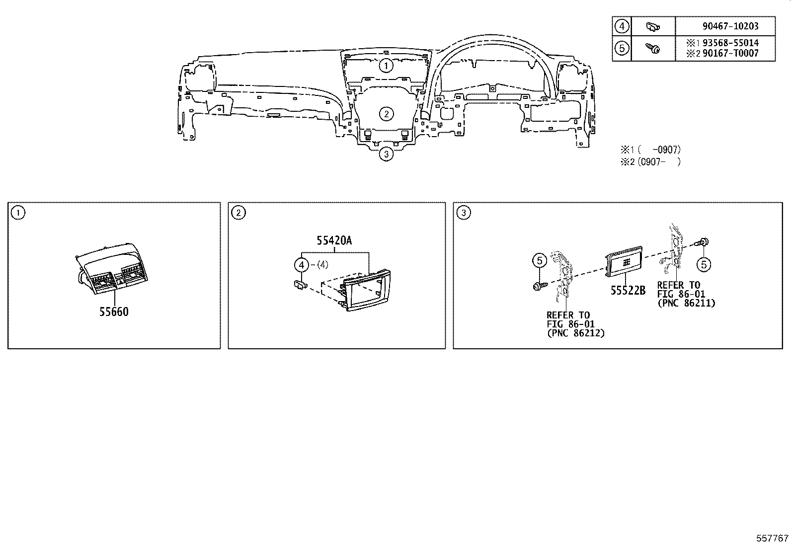 82143-06110 WIRE ASSY, INSTRUMENT PANEL product image