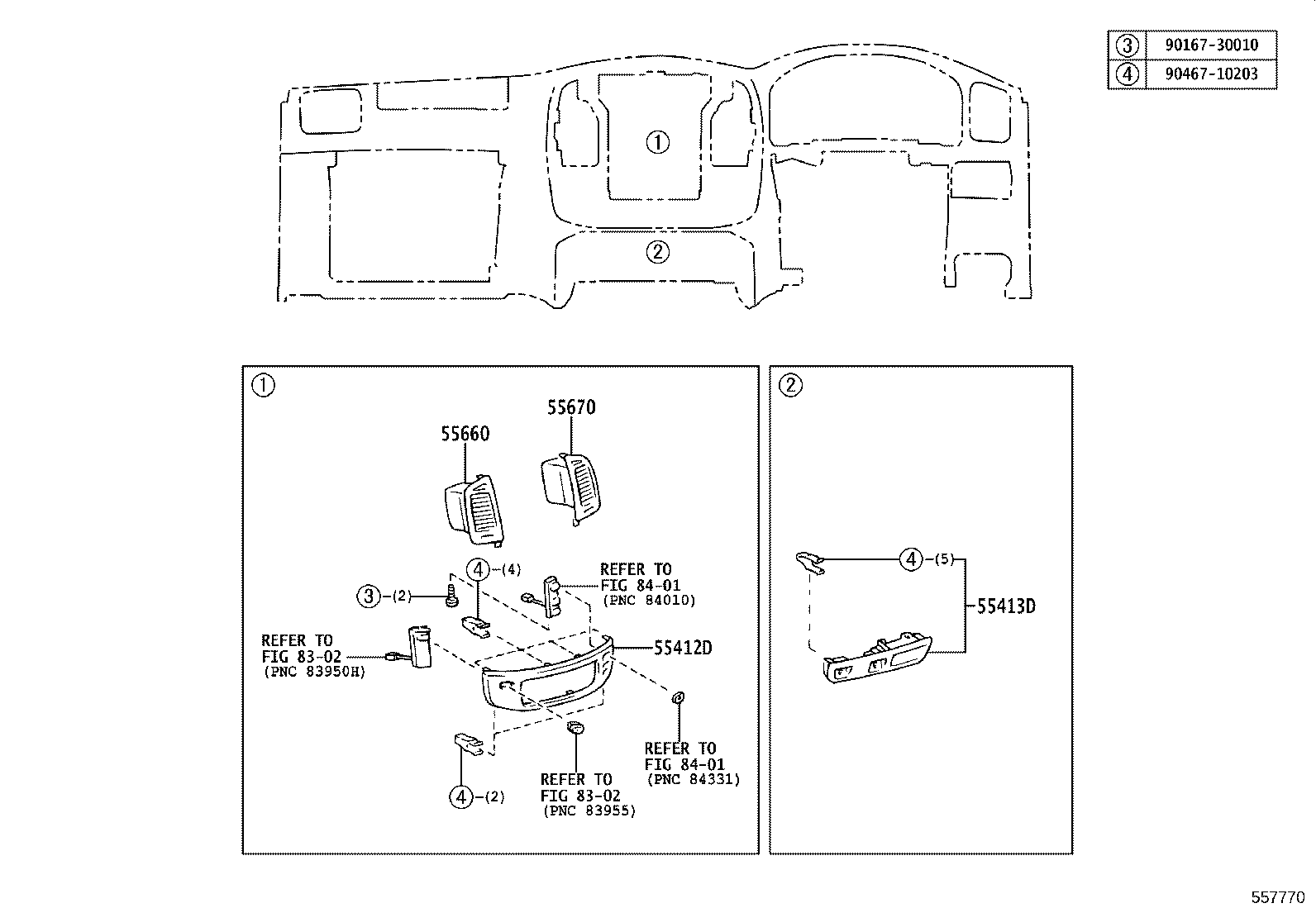 84013-60040 PANEL, INSTRUMENT CLUSTER FINISH, NO.1 product image