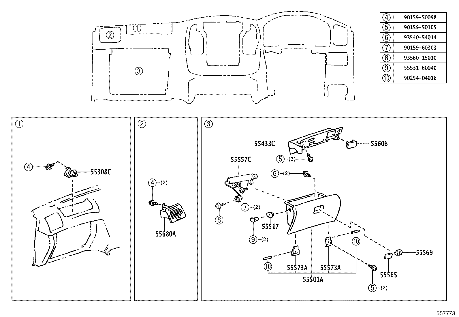 84013-60040 PANEL, INSTRUMENT CLUSTER FINISH, NO.1 product image