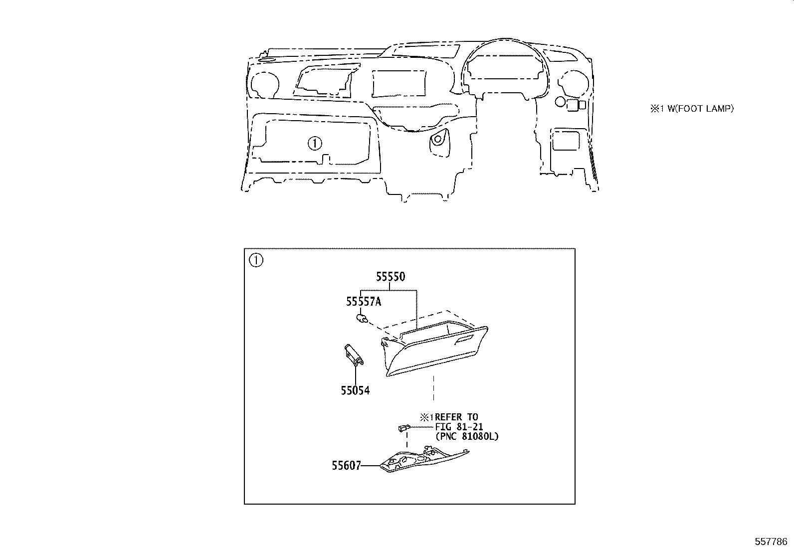 86451-0D010 PANEL SUB-ASSY, INSTRUMENT CLUSTER FINISH, CENTER product image