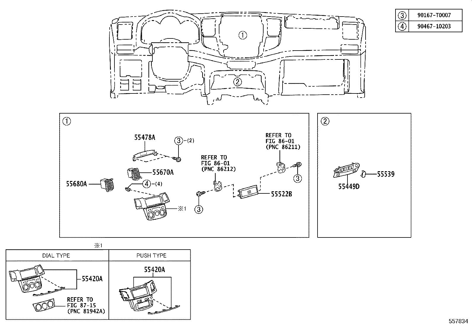 55330-0K520 REINFORCEMENT, INSTRUMENT PANEL product image