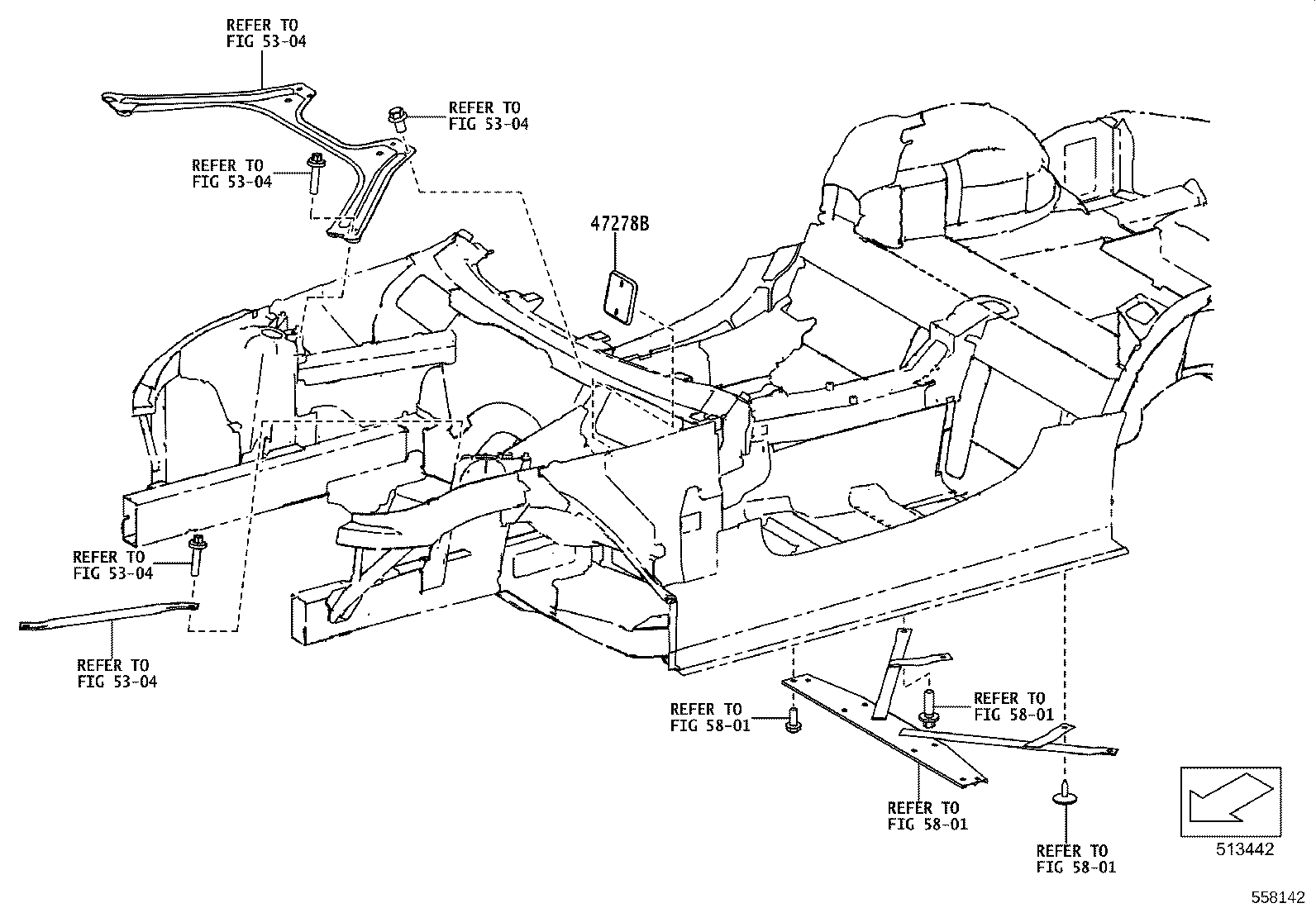 56117-WAA01 SPACER, WINDSHIELD GLASS, NO.1 product image