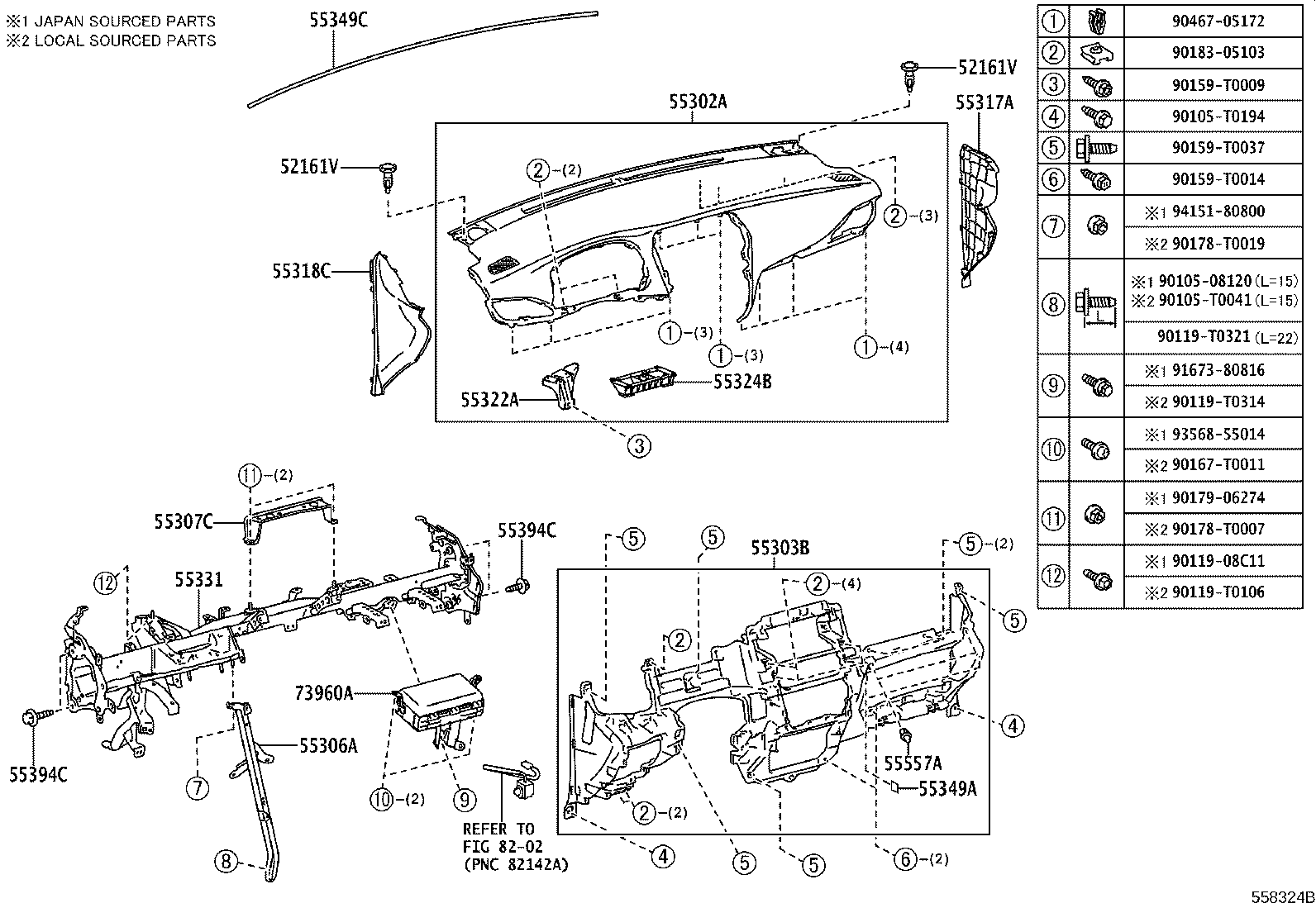 55404-YP020 PANEL SUB-ASSY, INSTRUMENT CLUSTER FINISH product image
