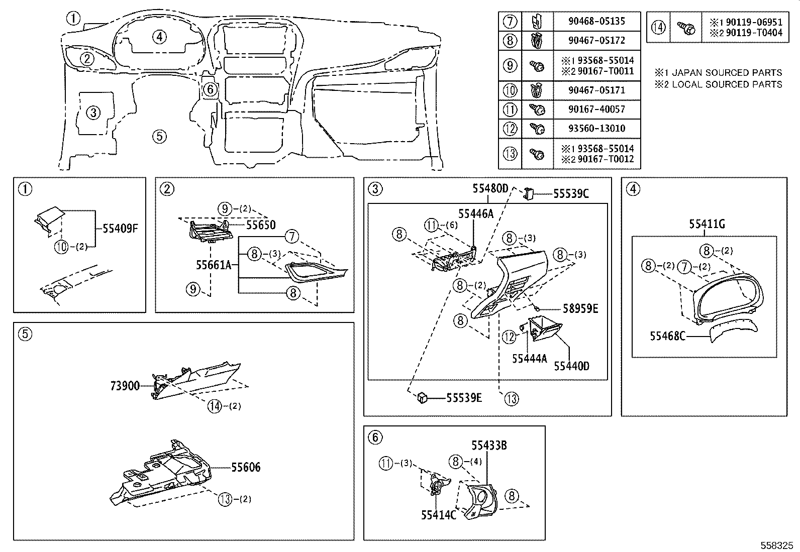 55404-YP020 PANEL SUB-ASSY, INSTRUMENT CLUSTER FINISH product image
