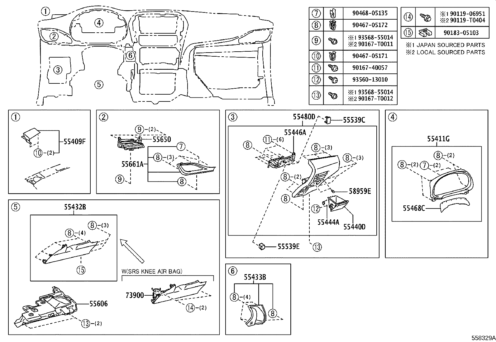 55404-YP020 PANEL SUB-ASSY, INSTRUMENT CLUSTER FINISH product image