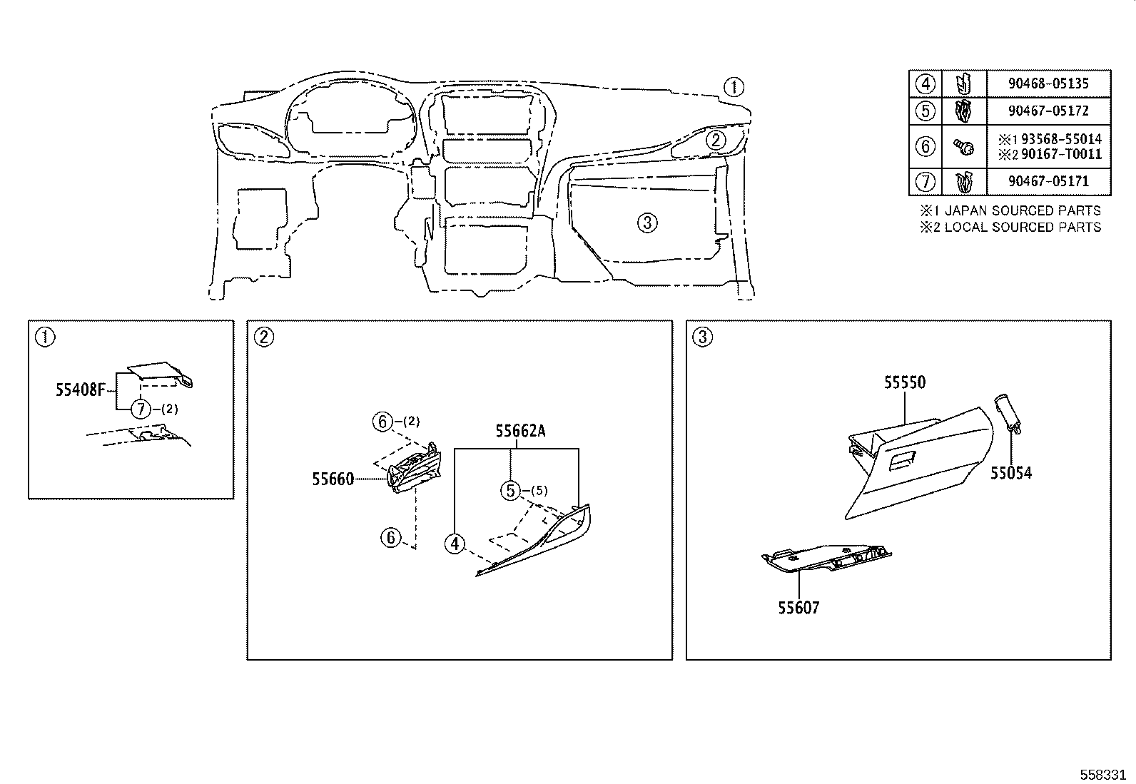 55404-YP020 PANEL SUB-ASSY, INSTRUMENT CLUSTER FINISH product image