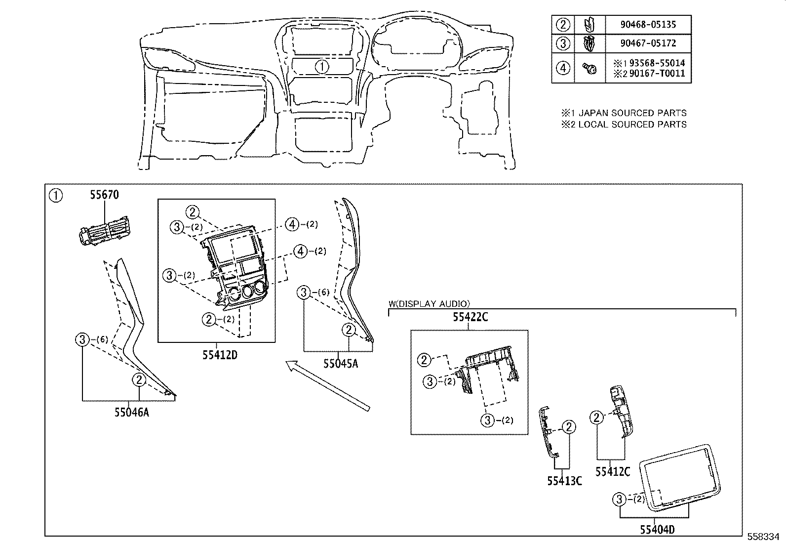 55404-YP020 PANEL SUB-ASSY, INSTRUMENT CLUSTER FINISH product image
