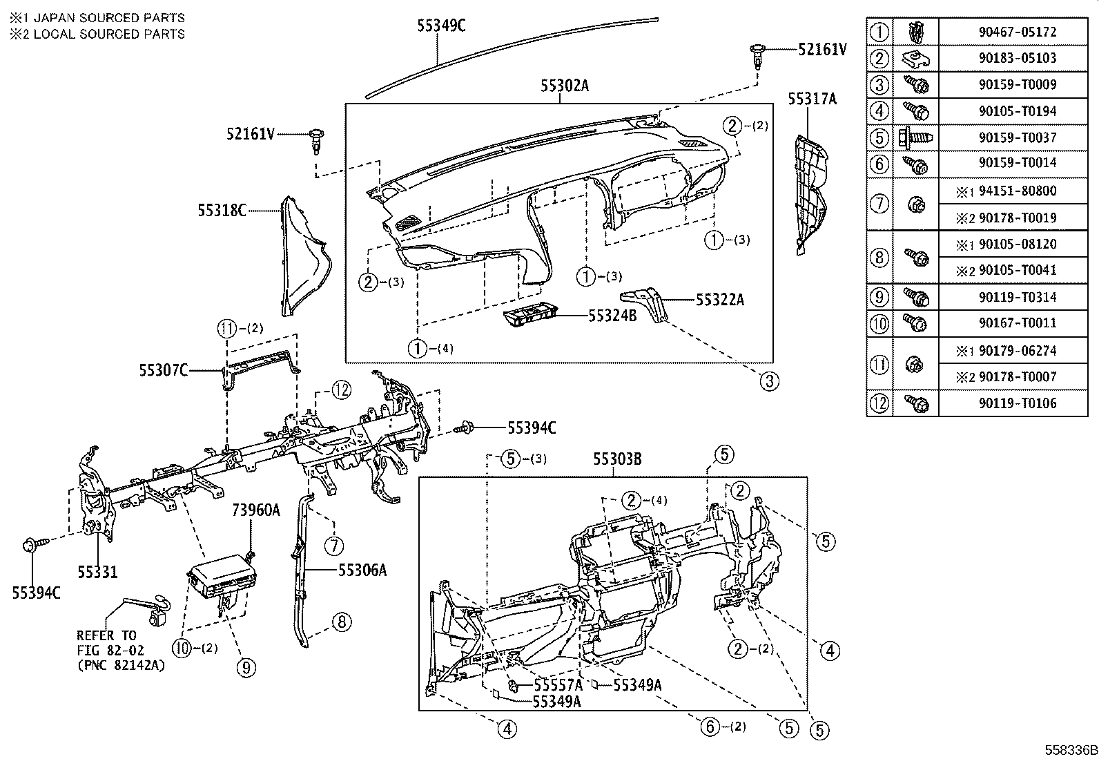 55404-YP020 PANEL SUB-ASSY, INSTRUMENT CLUSTER FINISH product image