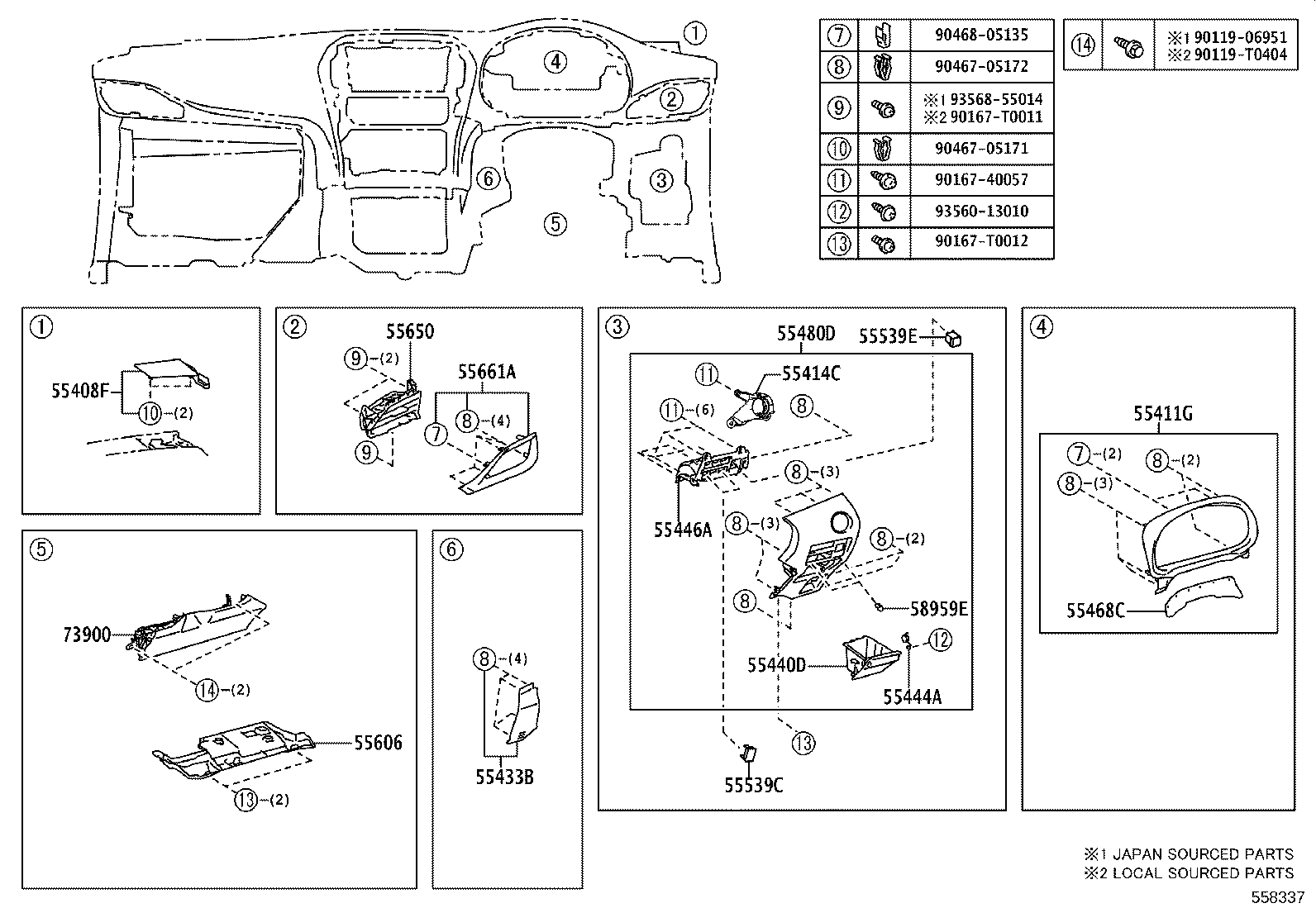 55404-YP020 PANEL SUB-ASSY, INSTRUMENT CLUSTER FINISH product image