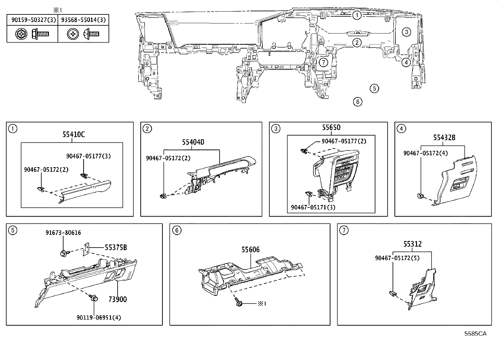 55320-60190-C0 Toyota Reference Part product image