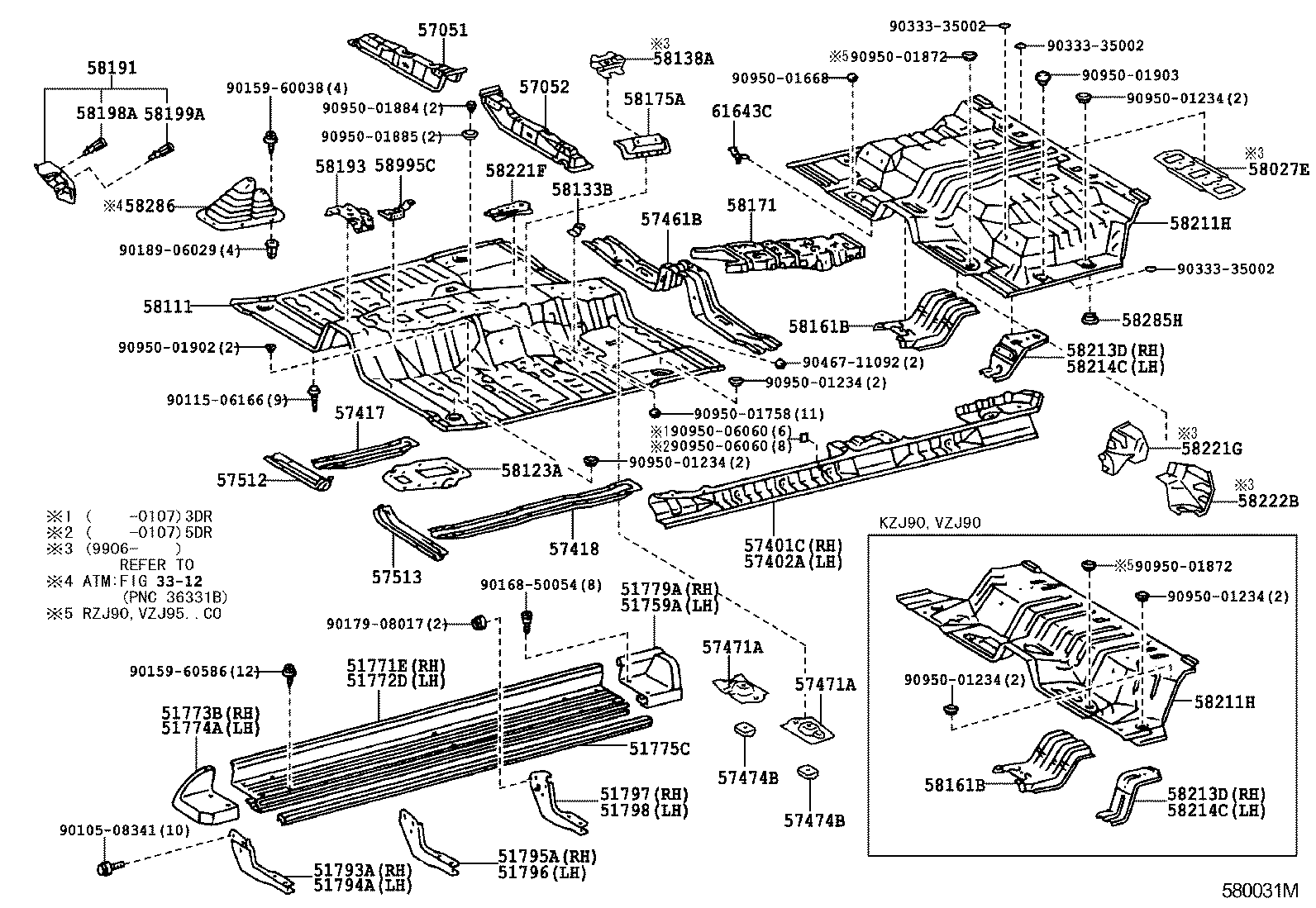58111-60680 PAN, FRONT FLOOR product image
