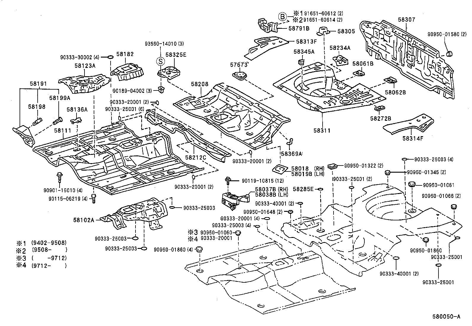 57671-20070 BRACKET, REAR SEAT BACK HINGE MOUNTING product image